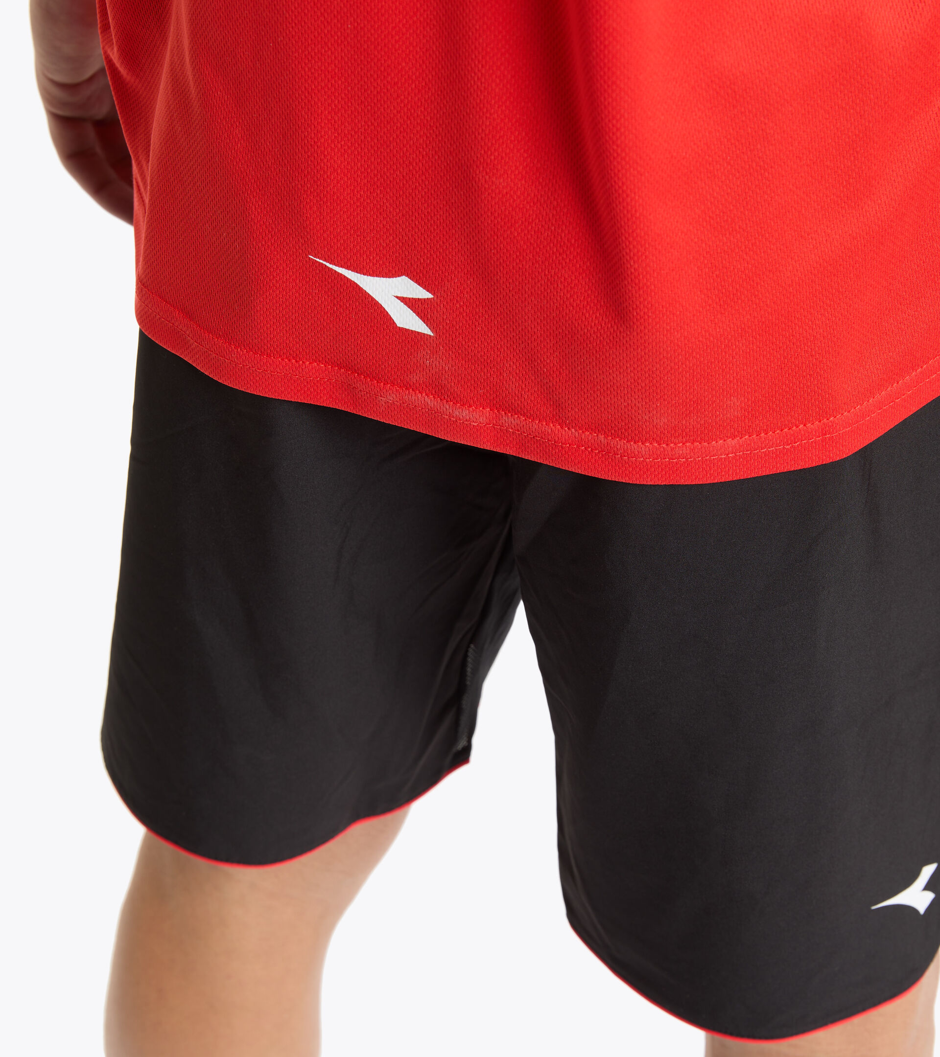 Short-sleeved tennis T-shirt - Men SS CORE T-SHIRT T FER.RED ITALY - Diadora