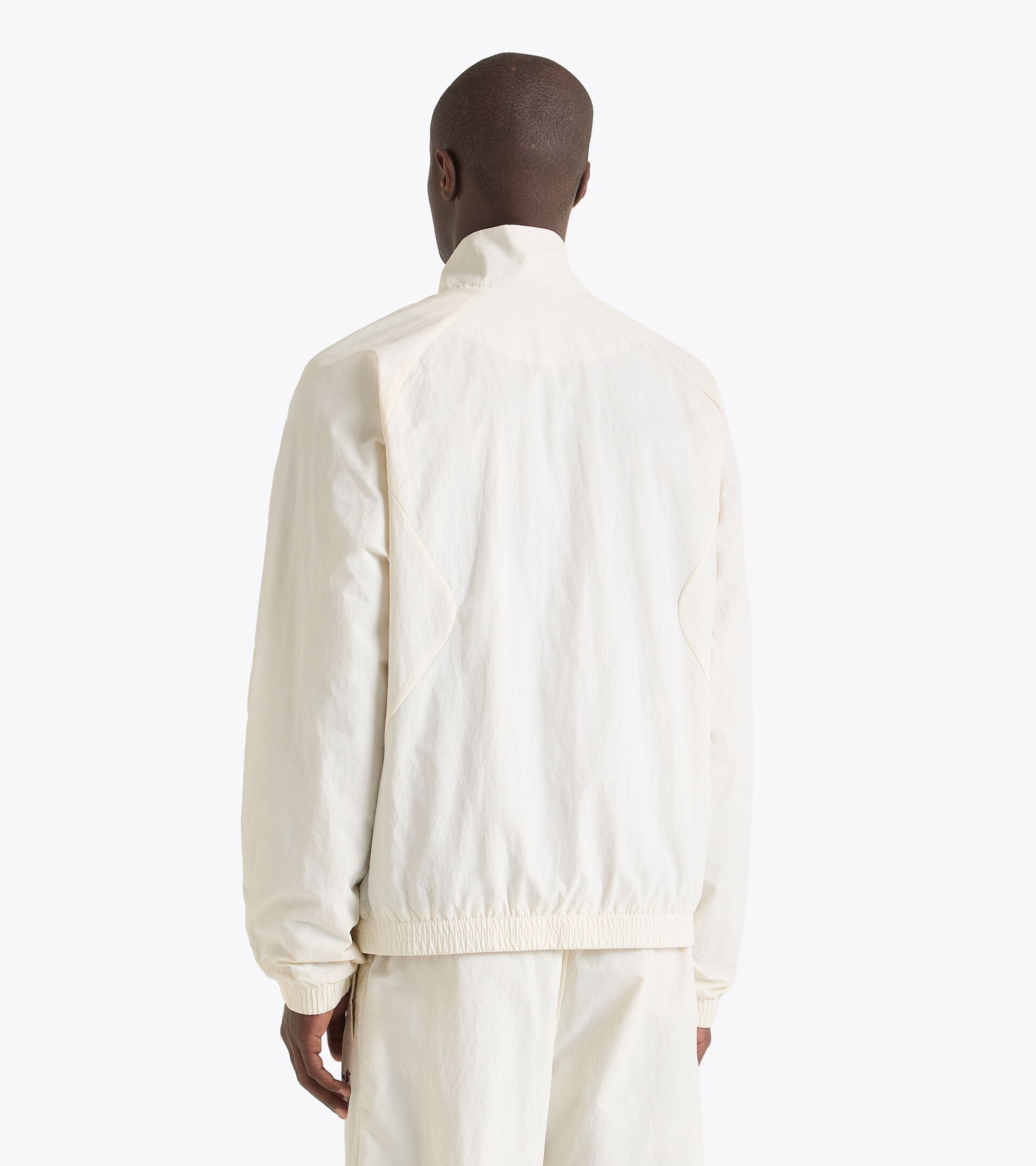 Taslan Track Jacket - Run Valley - All-gender TRACK JACKET RUN VALLEY WHISPER WHITE - Diadora
