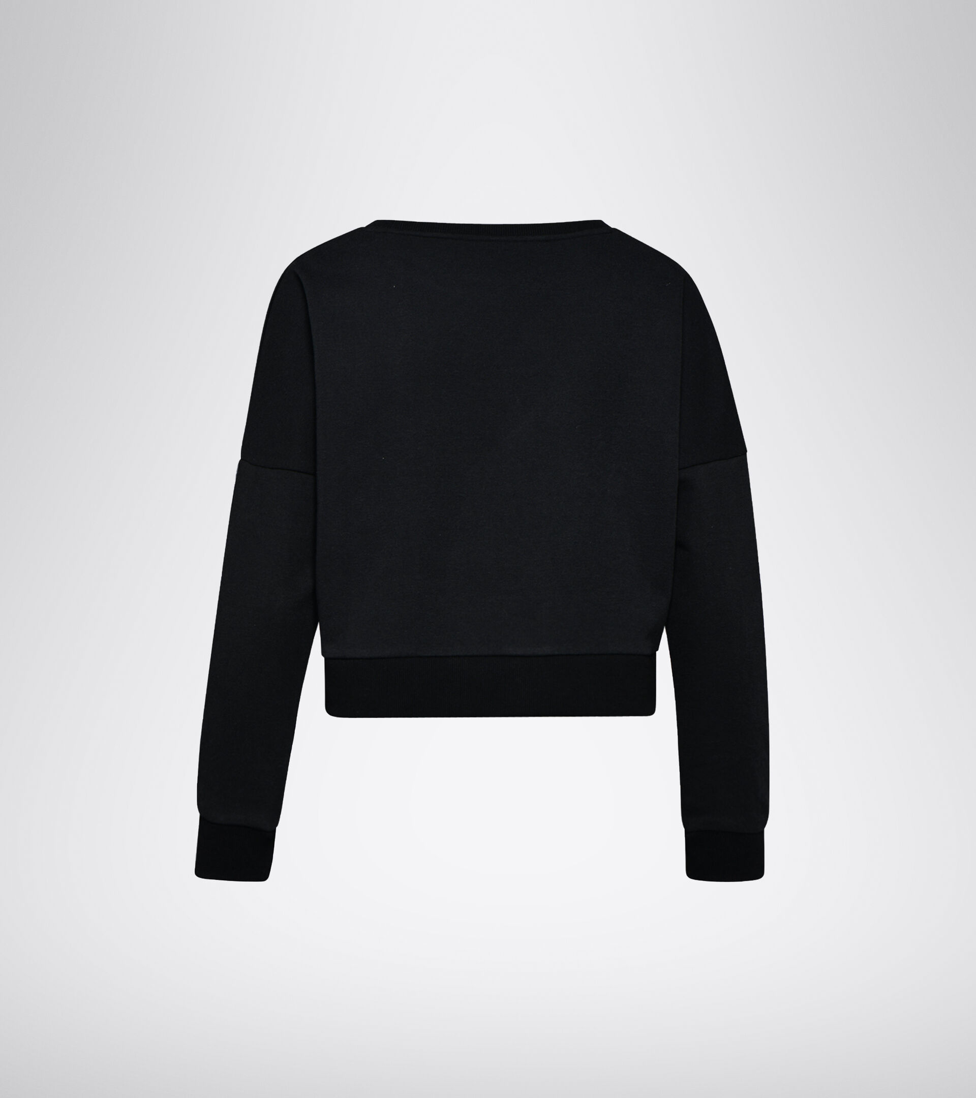 Training sweatshirt - Women L. LIGHTWEIGHT SWEAT BE ONE BLACK - Diadora