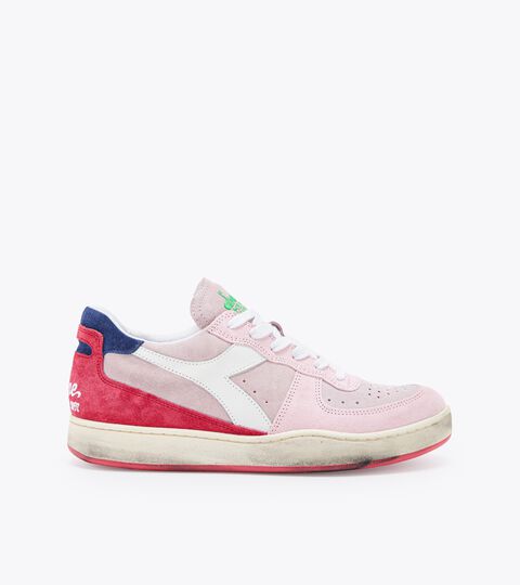 Zapatilla Heritage Made in Italy - Unisex MI BASKET LOW LAMPONE ITALIA ROSA POPURRI - Diadora