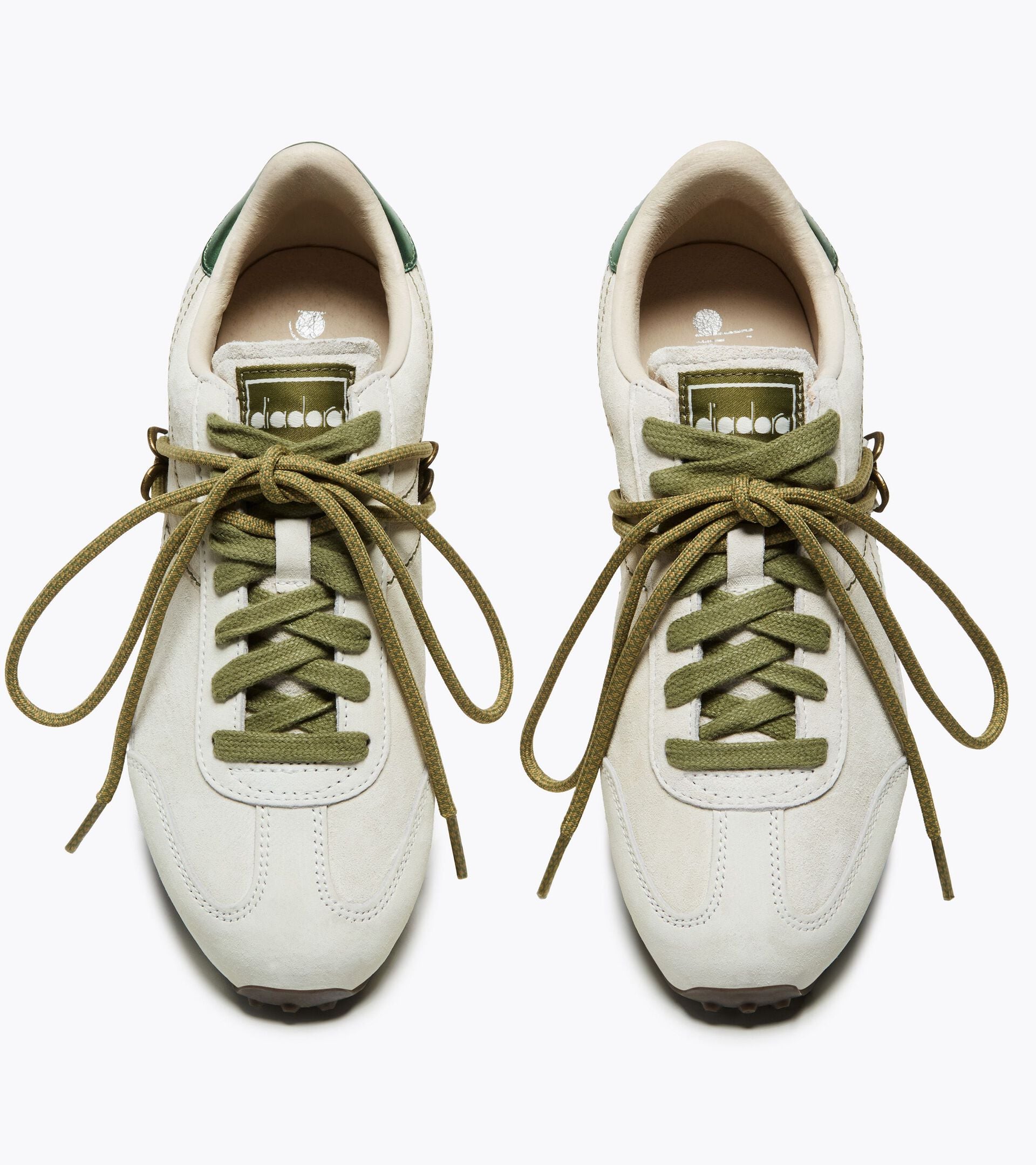 Sneaker aus Leder - Low Profile - F&uuml;r alle Geschlechter RALLY FLOW WN MAKELLOS WEISS - Diadora