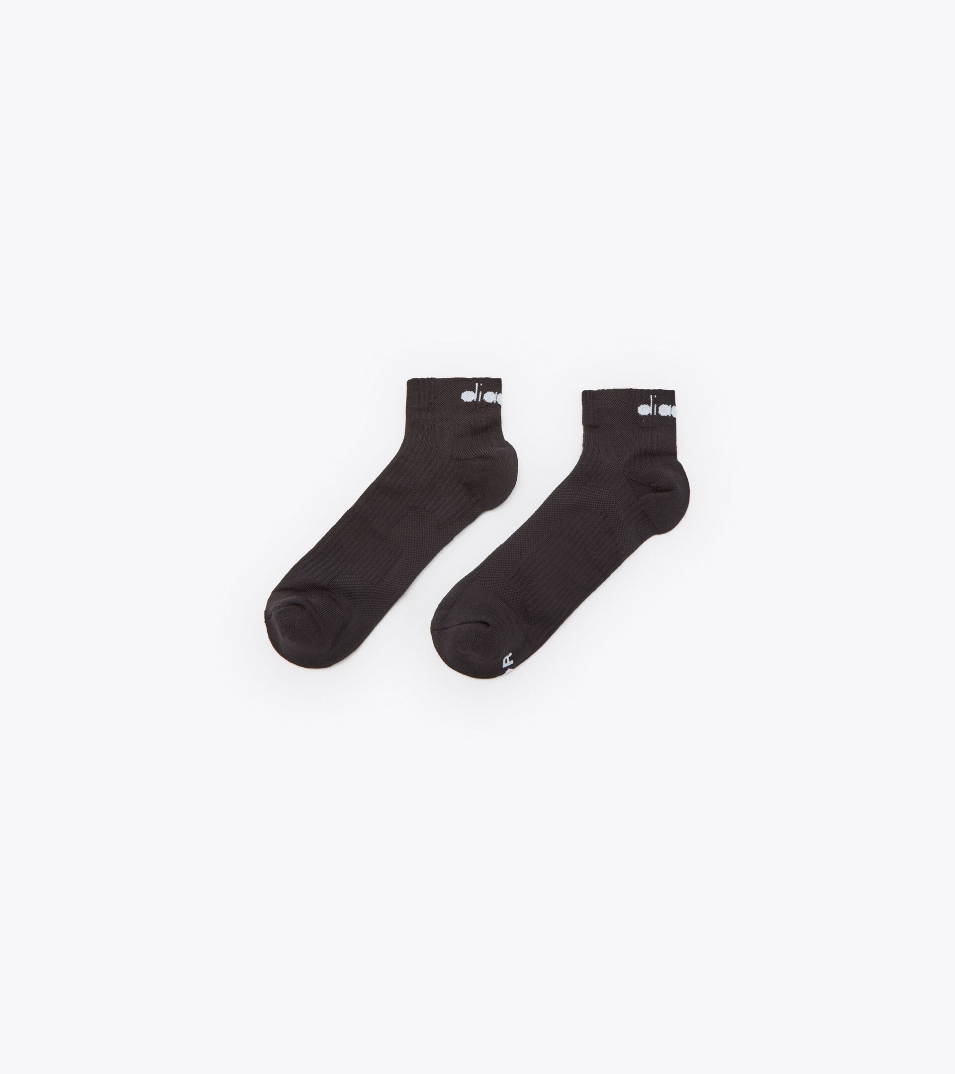 Calcetines de Running CUSHION QUARTER SOCKS NEGRO - Diadora