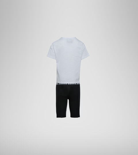 JG. SET SS LOGO MANIA, OPTICAL WHITE Tracksuit - Girls JG. SET SS LOGO MANIA OPTICAL WHITE - Diadora