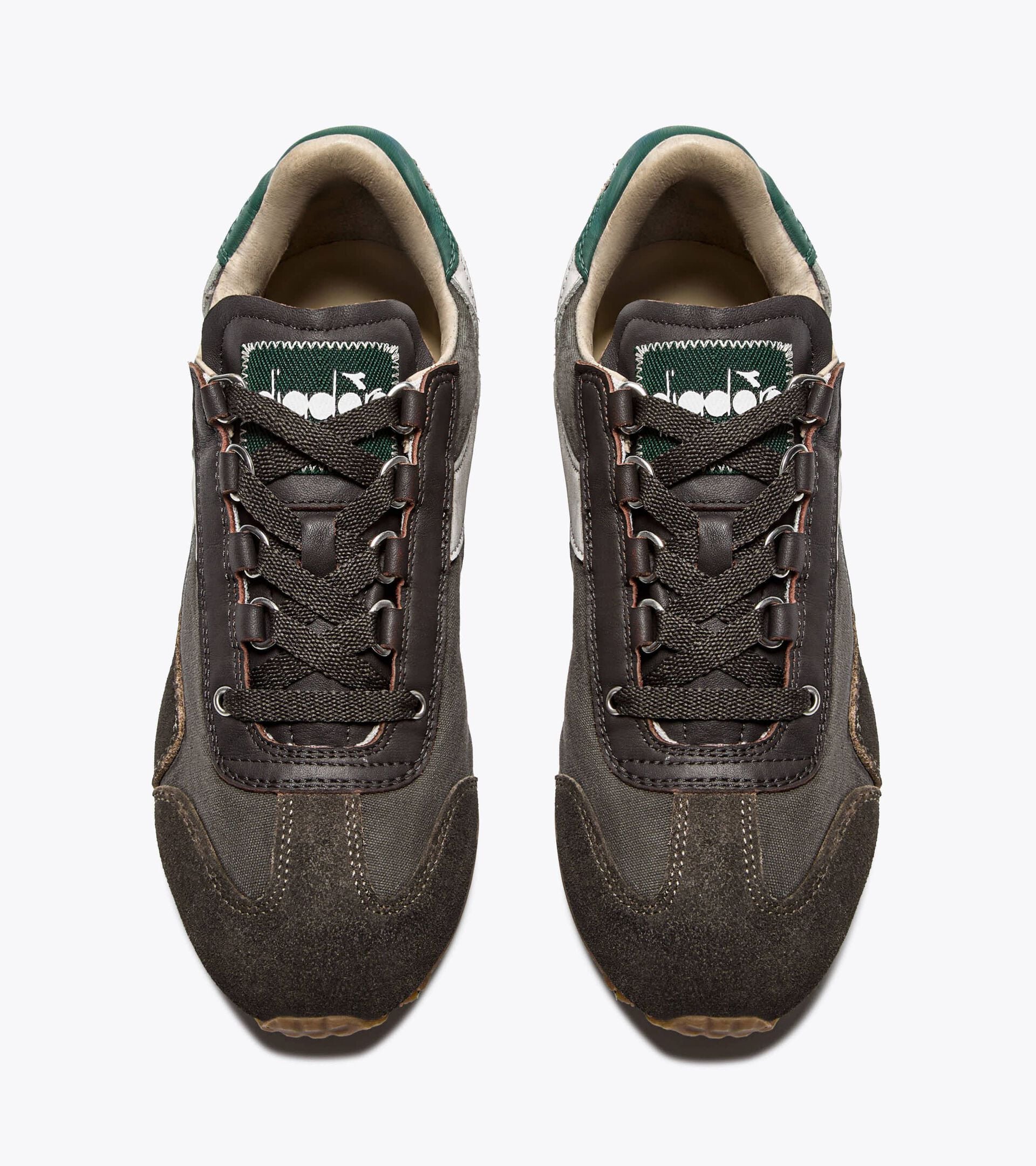 Low-profile Heritage sneaker - All-gender EQUIPE DIRTY SW EVO BEIGE SESAME - Diadora