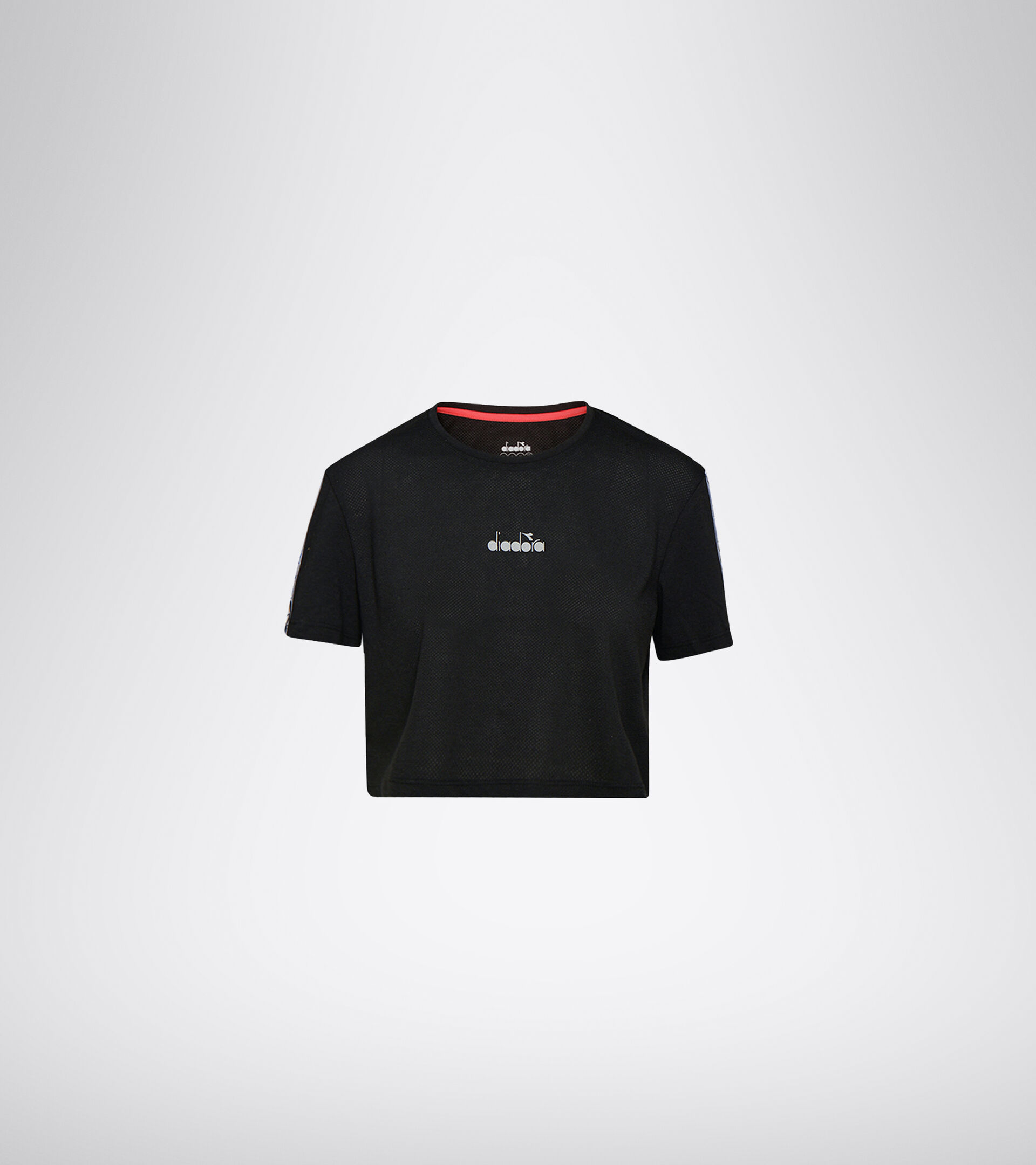 Training tank top - Women L. CROP TOP BE ONE BLACK - Diadora