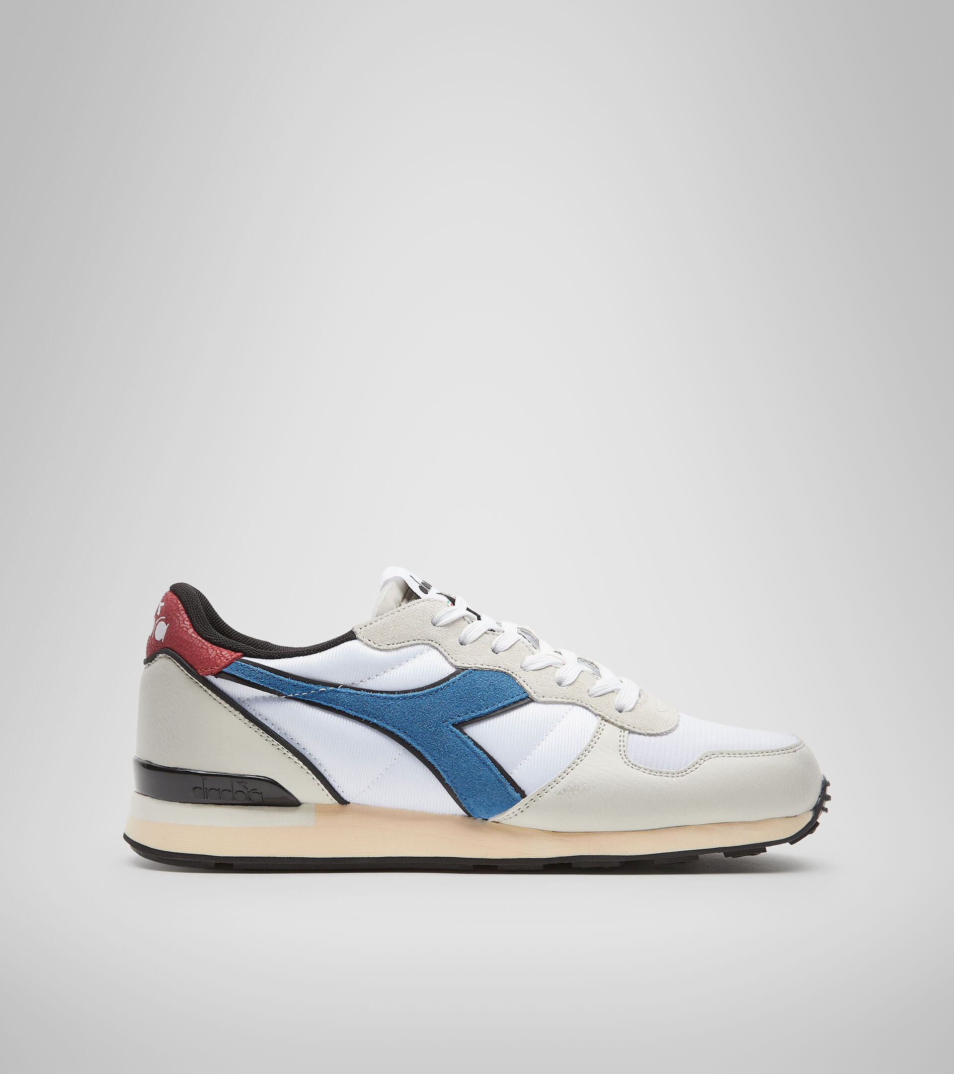 Sports shoes - Men CAMARO ICONA WHITE/LIGHT GRAY - Diadora