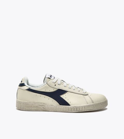 Sportschuh - alle Geschlechter GAME L LOW WAXED WEISS/UNIFORM BLAU - Diadora