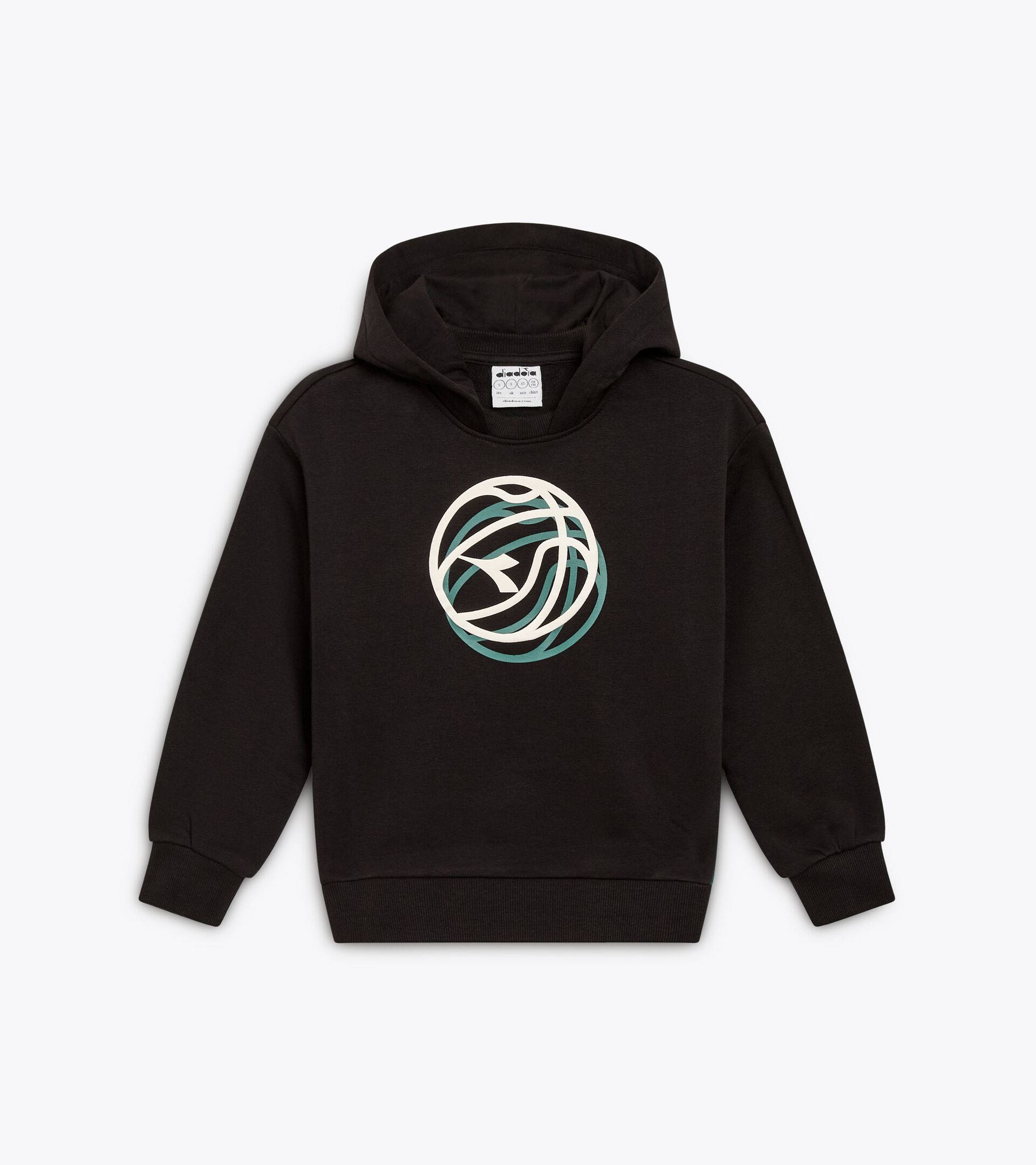 Sweatshirt mit Kapuze - Loose Fit - Kinder
JB. HOODIE SCHWARZ - Diadora