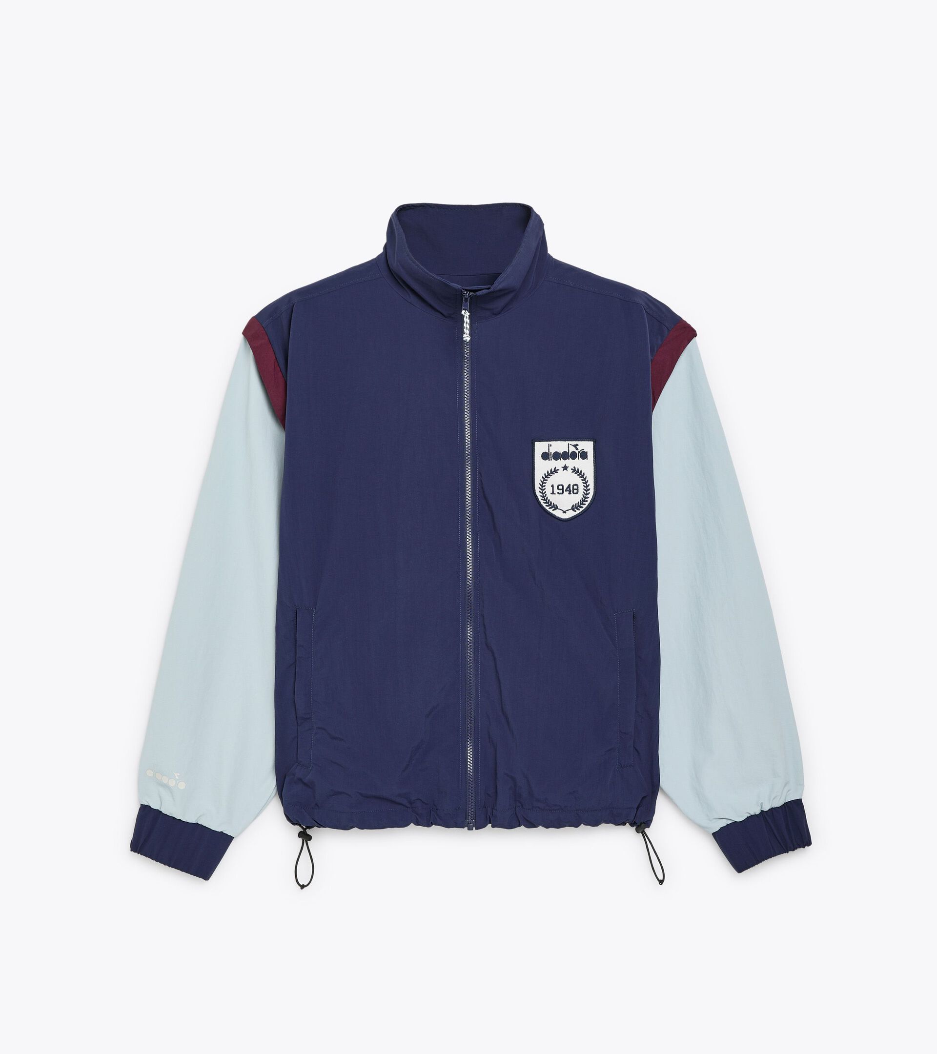 Track Jacket - Made in Italy - Gender neutral TRACK JACKET LEGACY OCEANO/EDIFICIOS ALTOS/VINO WI - Diadora