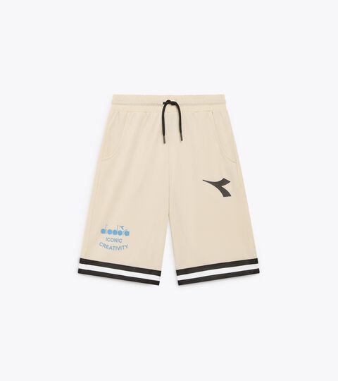 Bermuda - Fit comfort - Boy JB. BERMUDA BSKT BALL SAND - Diadora