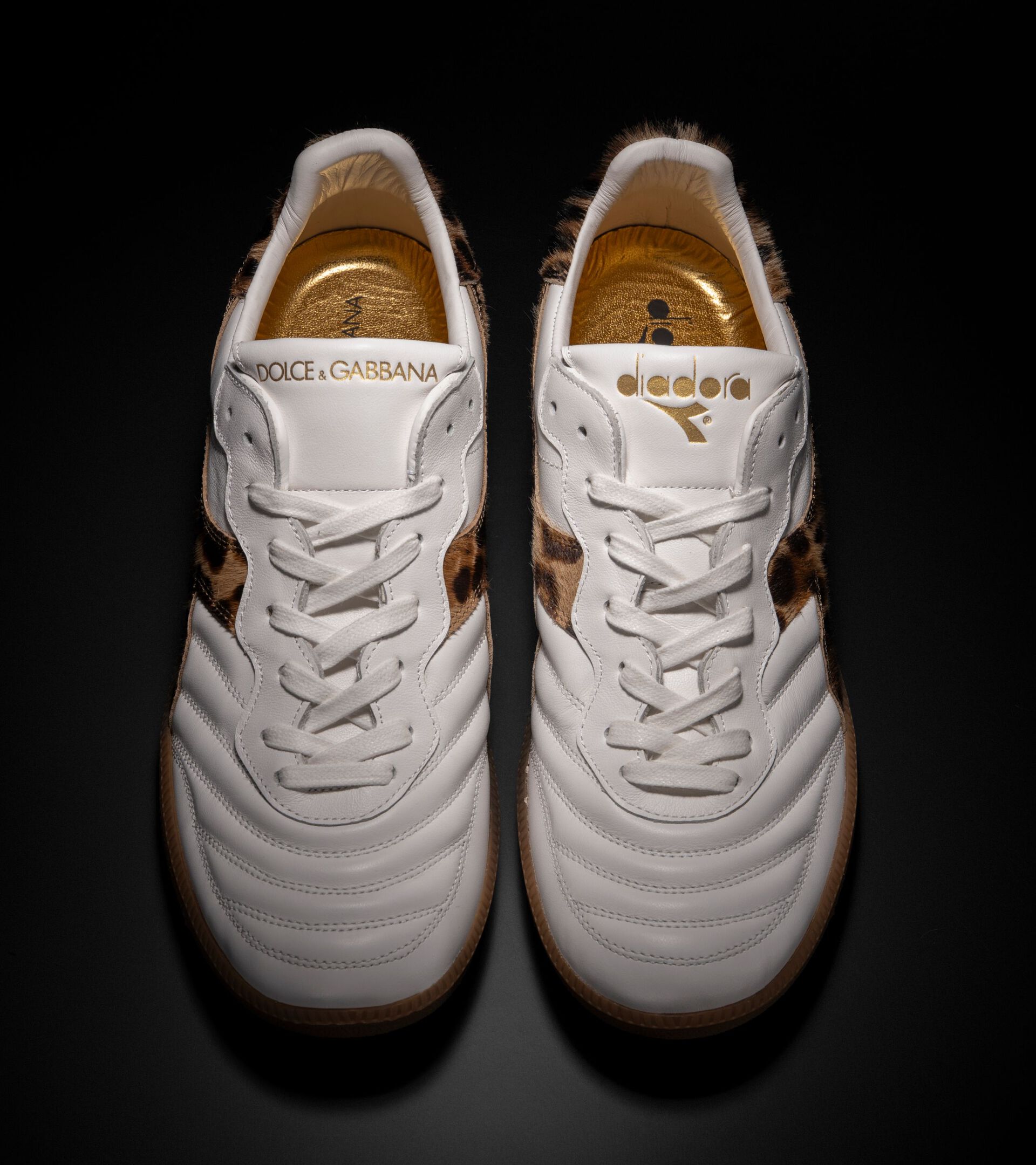 Lifestyle sneaker - Dolce&Gabbana x Diadora - Made in Italy BRASIL INDOOR DOLCE&GABBANA WHITE - Diadora