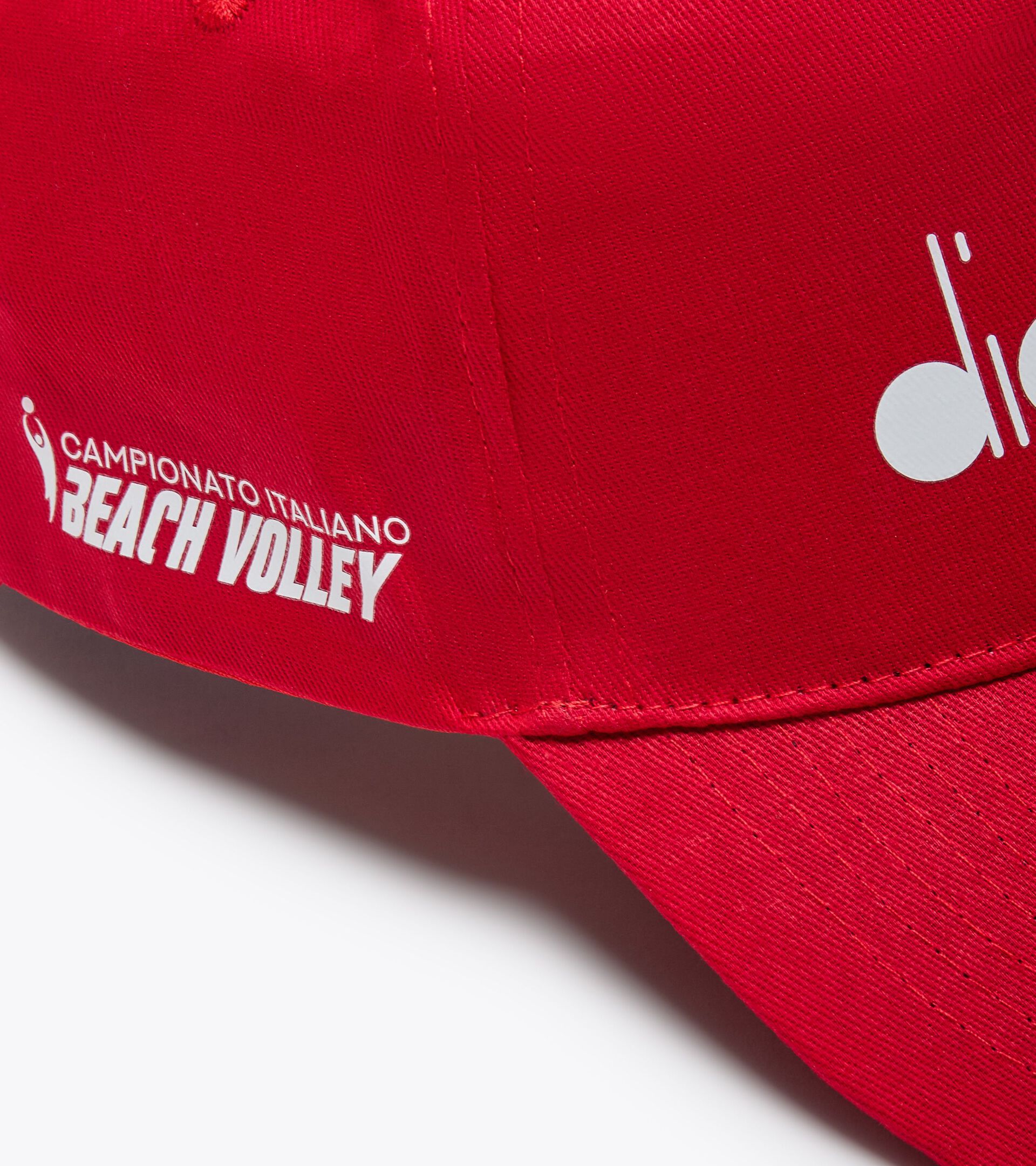 Cap - Italian Beach Volley Championship CAPPELLINO CAMP. ITALIANO 24 CAYENNE RED - Diadora