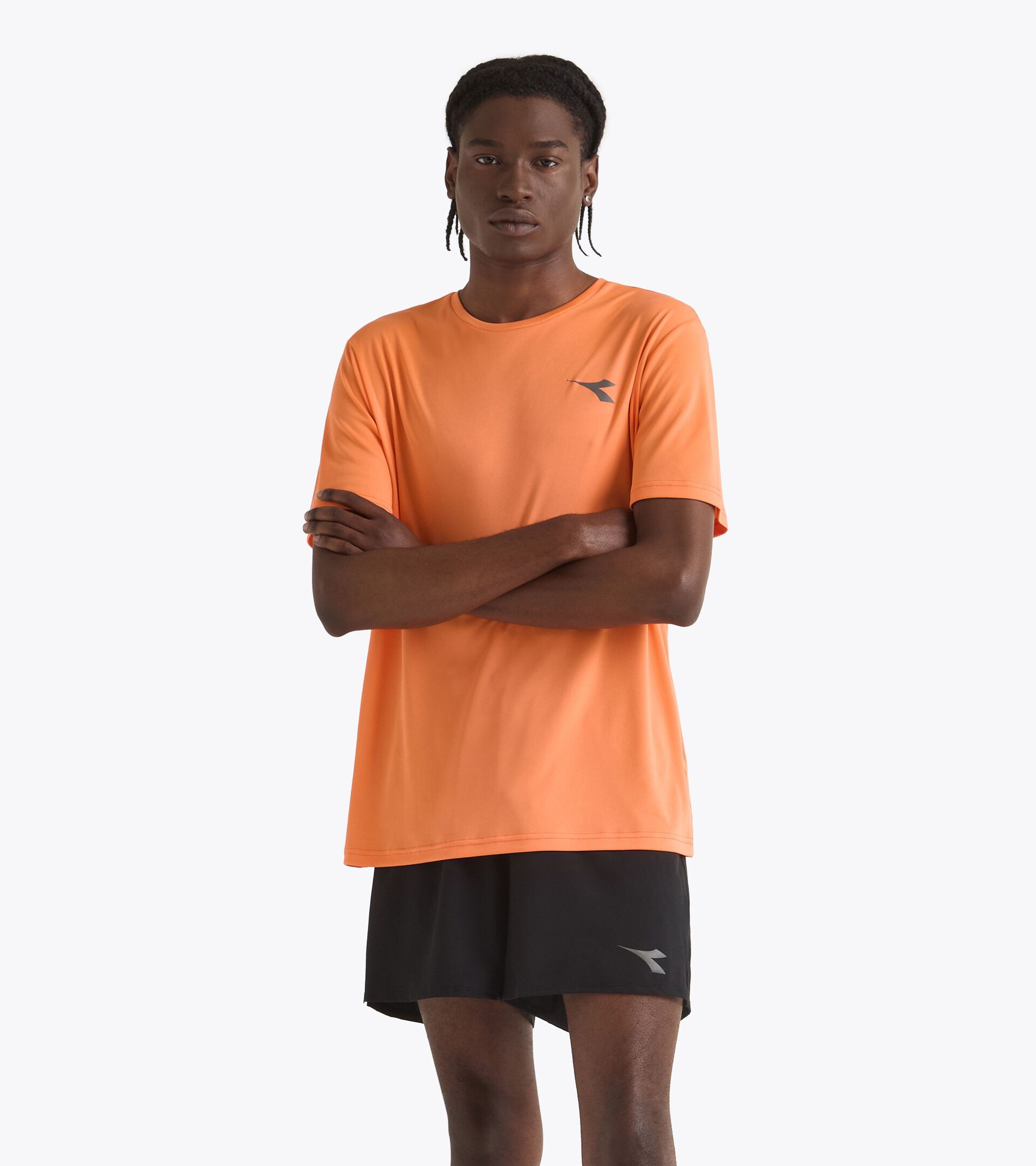 5’’ running shorts - Men’s SHORTS RUN 5 BLACK - Diadora