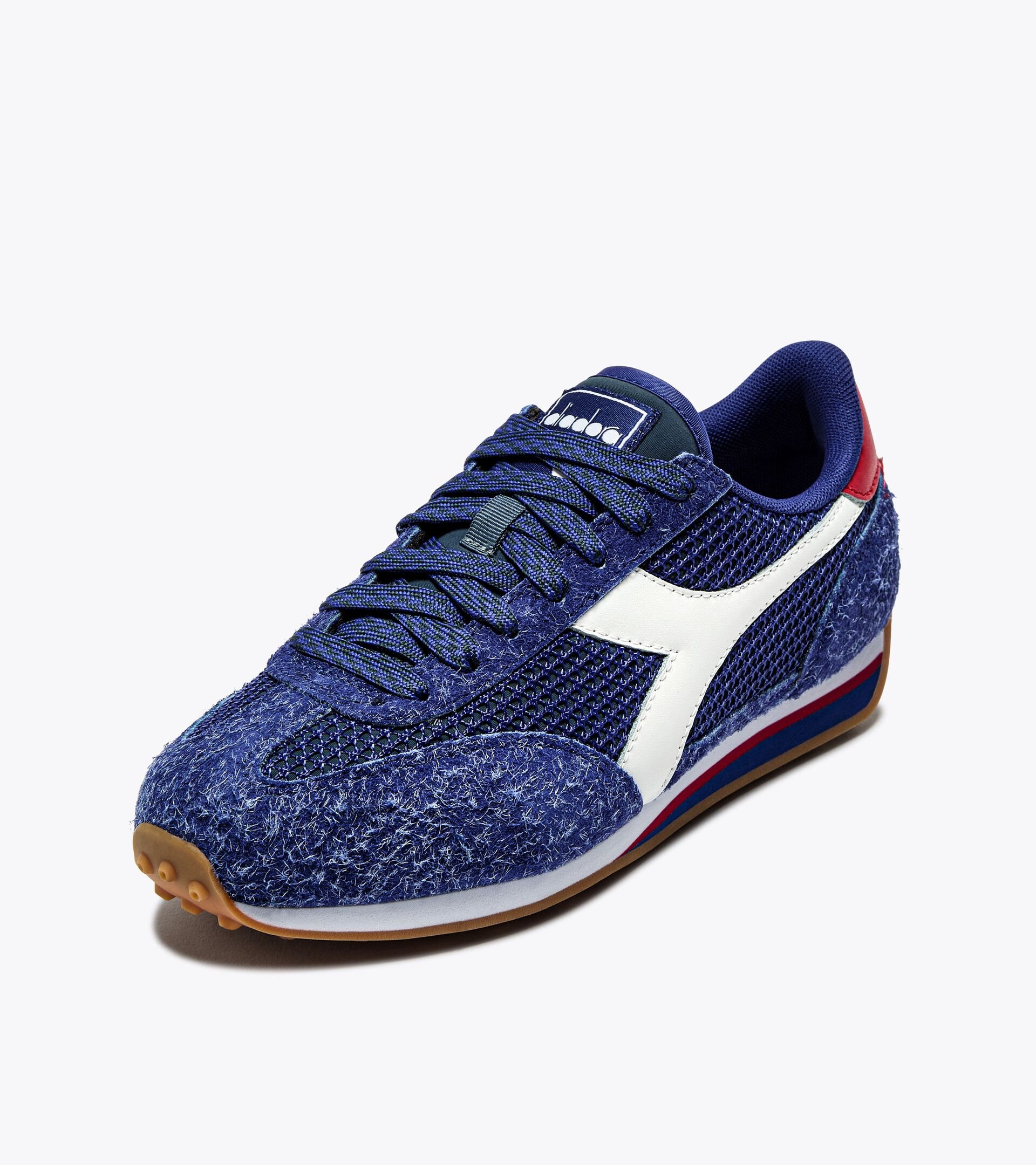 Low-profile leather sneaker - Women’s RALLY BLUE REGISTA - Diadora