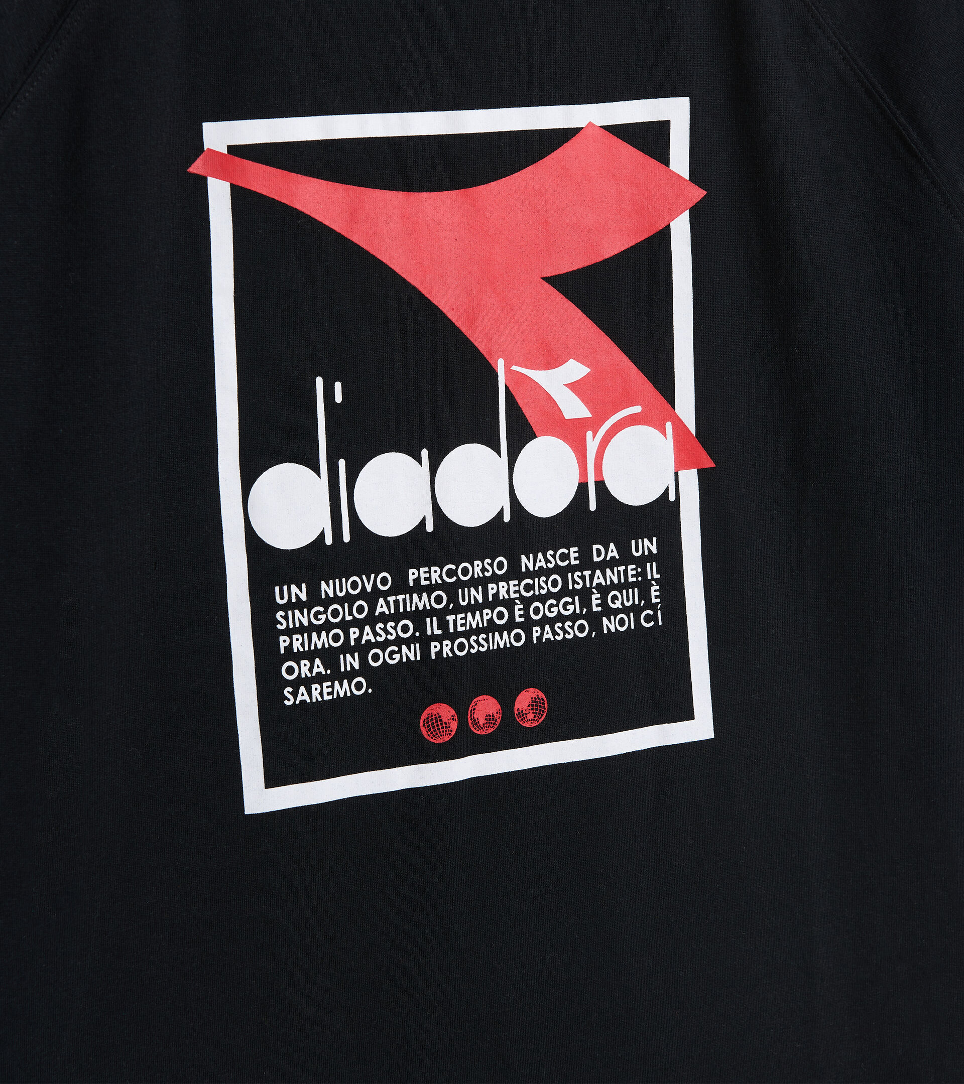 Cotton-blend T-shirt - Men T-SHIRT SS URBANITY BLACK - Diadora