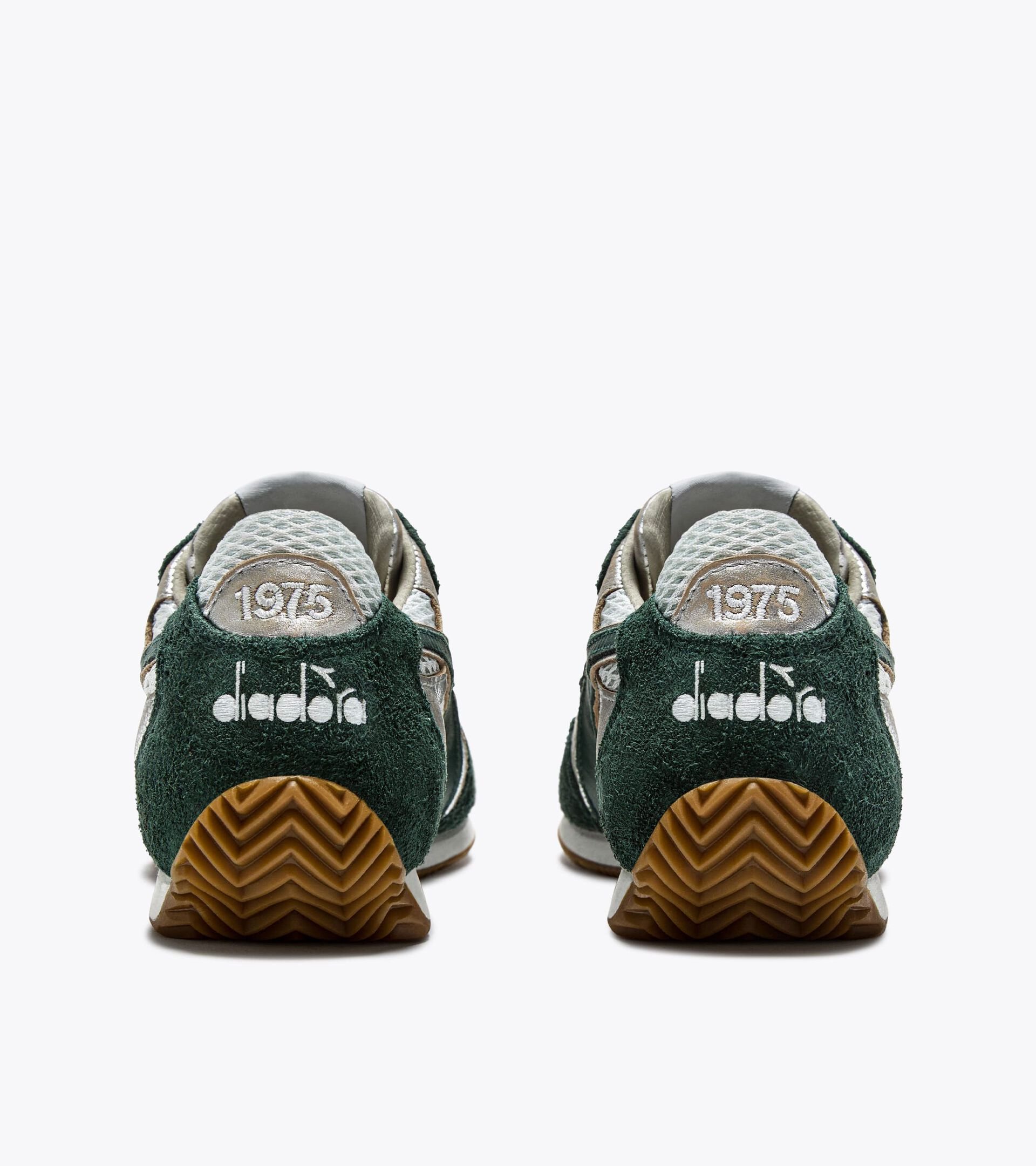 Zapatilla Heritage de caña baja - Made in Italy - Para todos los géneros EQUIPE REVENGE ITALIA USED VERDE EXCURSIONISMO - Diadora