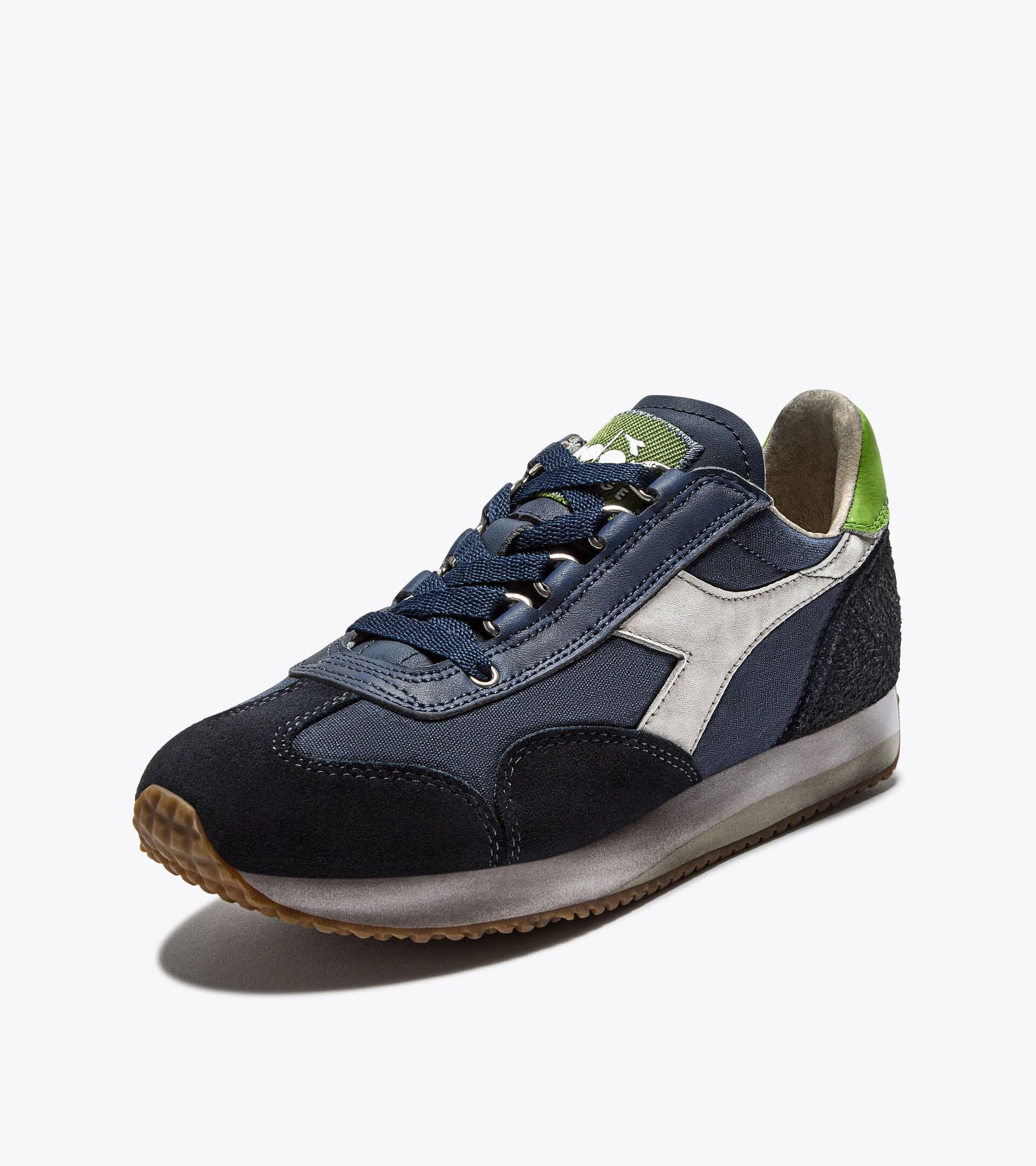 Low-profile Heritage sneaker - All-gender EQUIPE DIRTY SW EVO INSIGNIA BLUE - Diadora