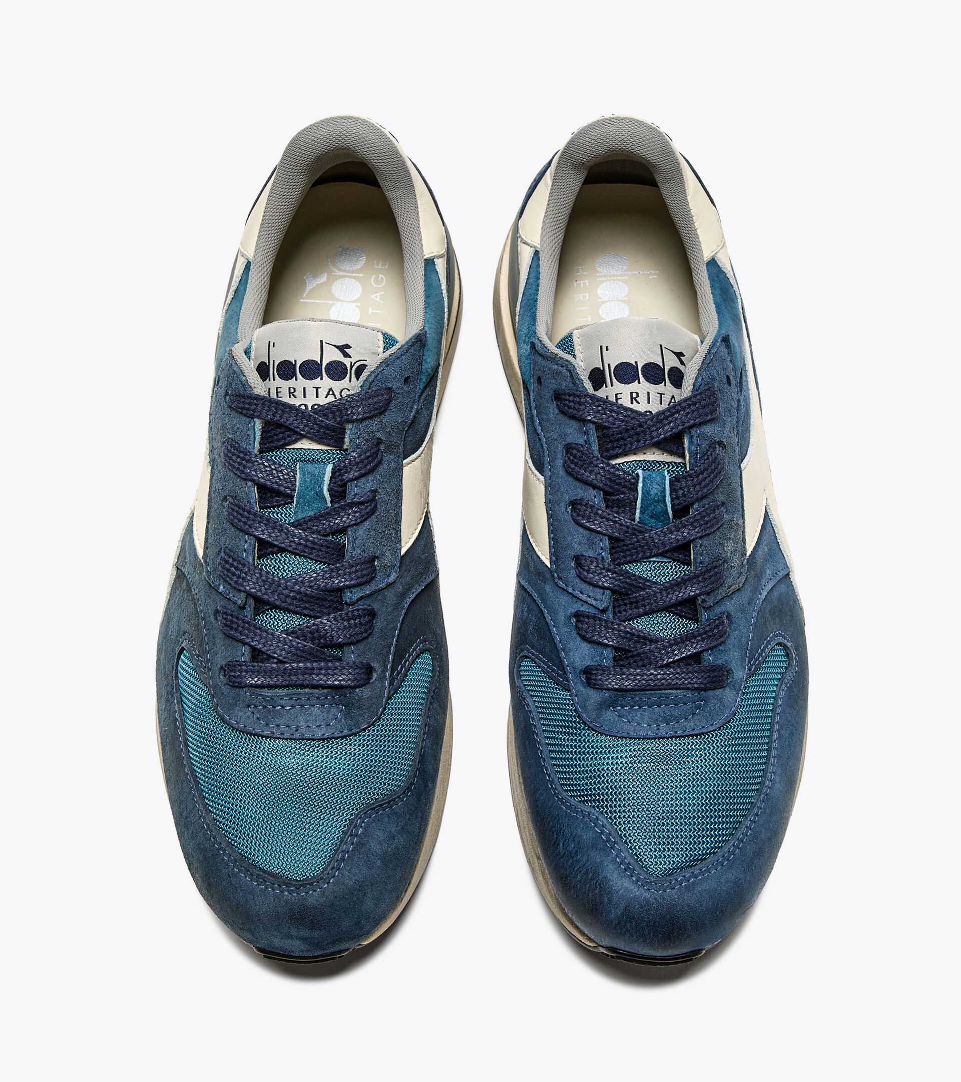 Heritage shoe - Men CONQUEST SUEDE SW BLUE EBONY - Diadora