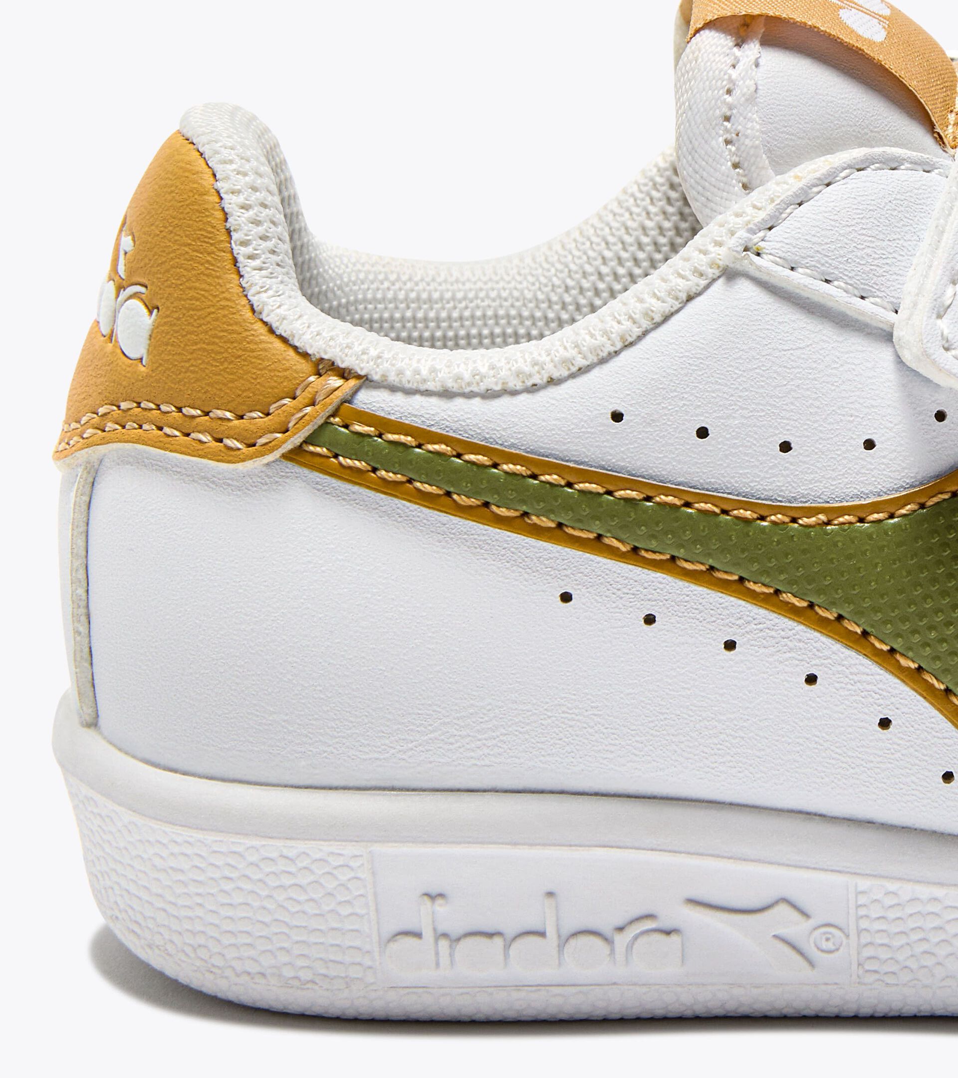Sports shoes - Toddlers 1-4 years GAME P TD WHITE/CALLISTE GREEN - Diadora
