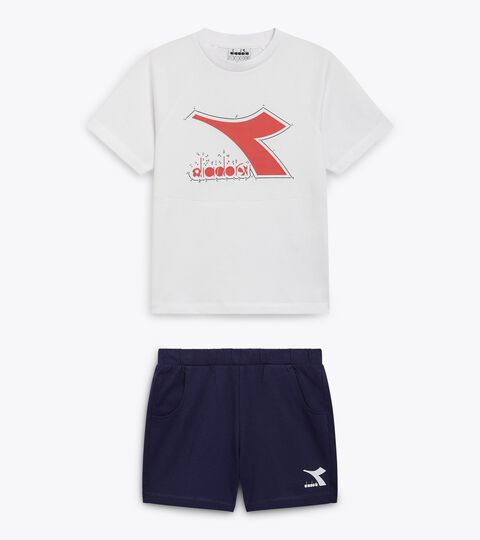 JB. SET SS RIDDLE, OPTICAL WHITE Sports set - T-shirt and shorts - Boy
JB. SET SS RIDDLE OPTICAL WHITE - Diadora