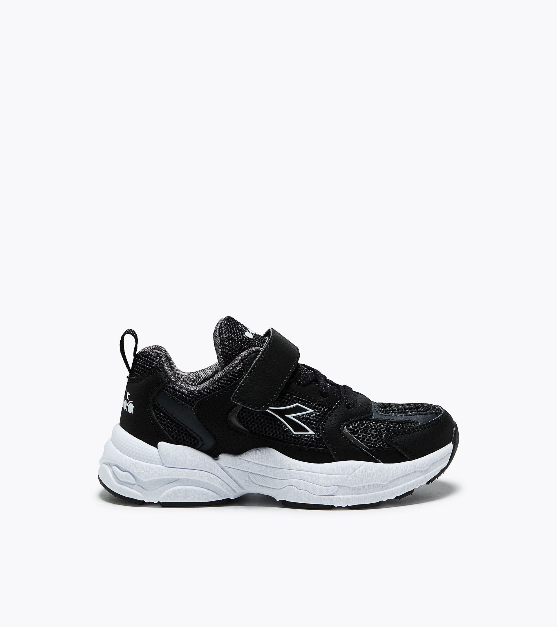 Chaussures de running - Gar&ccedil;on et fille - 4-8 ans  ALLEY PS NOIR - Diadora