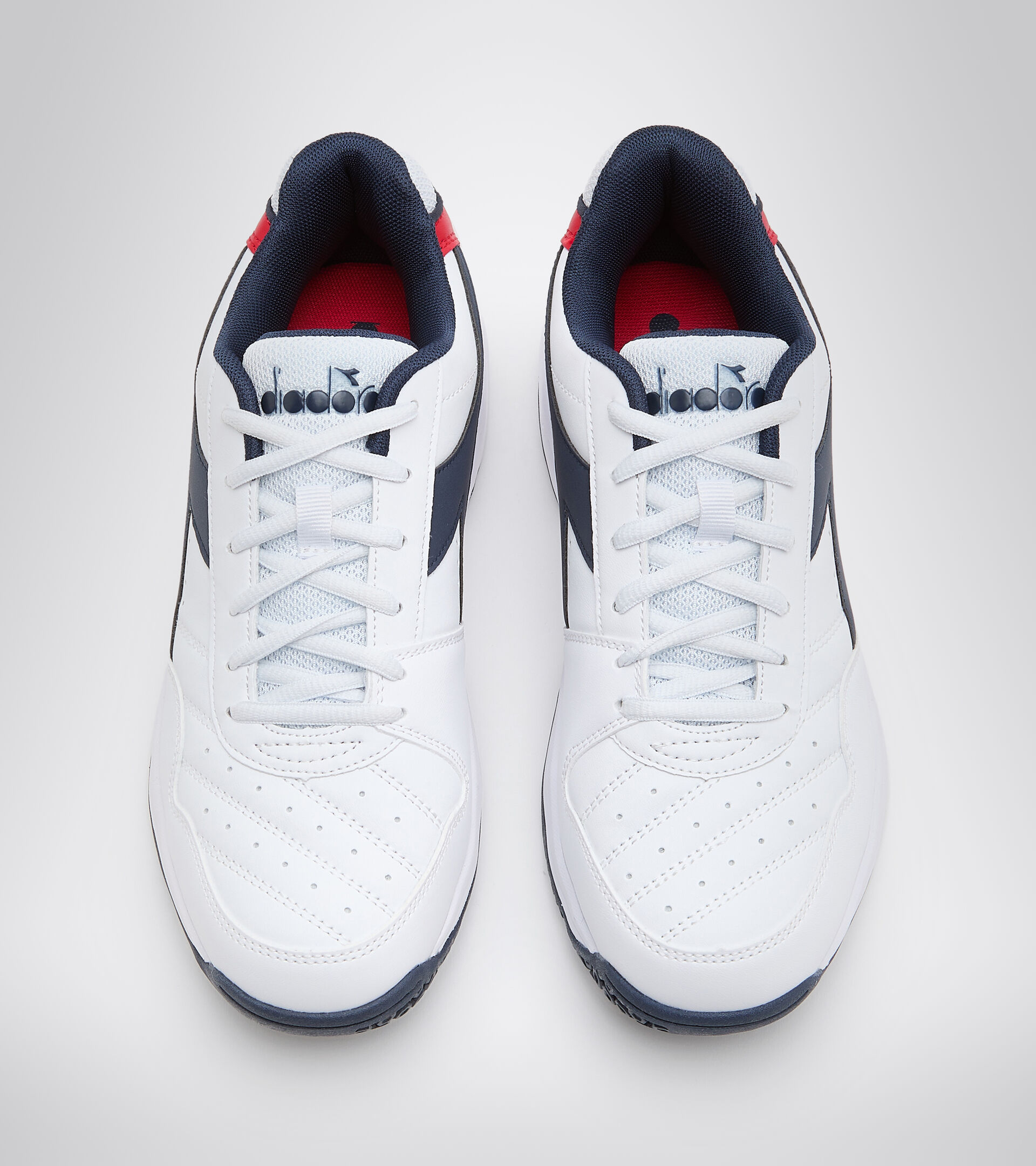 Tennis shoe - Men VOLEE 4 WHITE/BLUE CORSAIR - Diadora