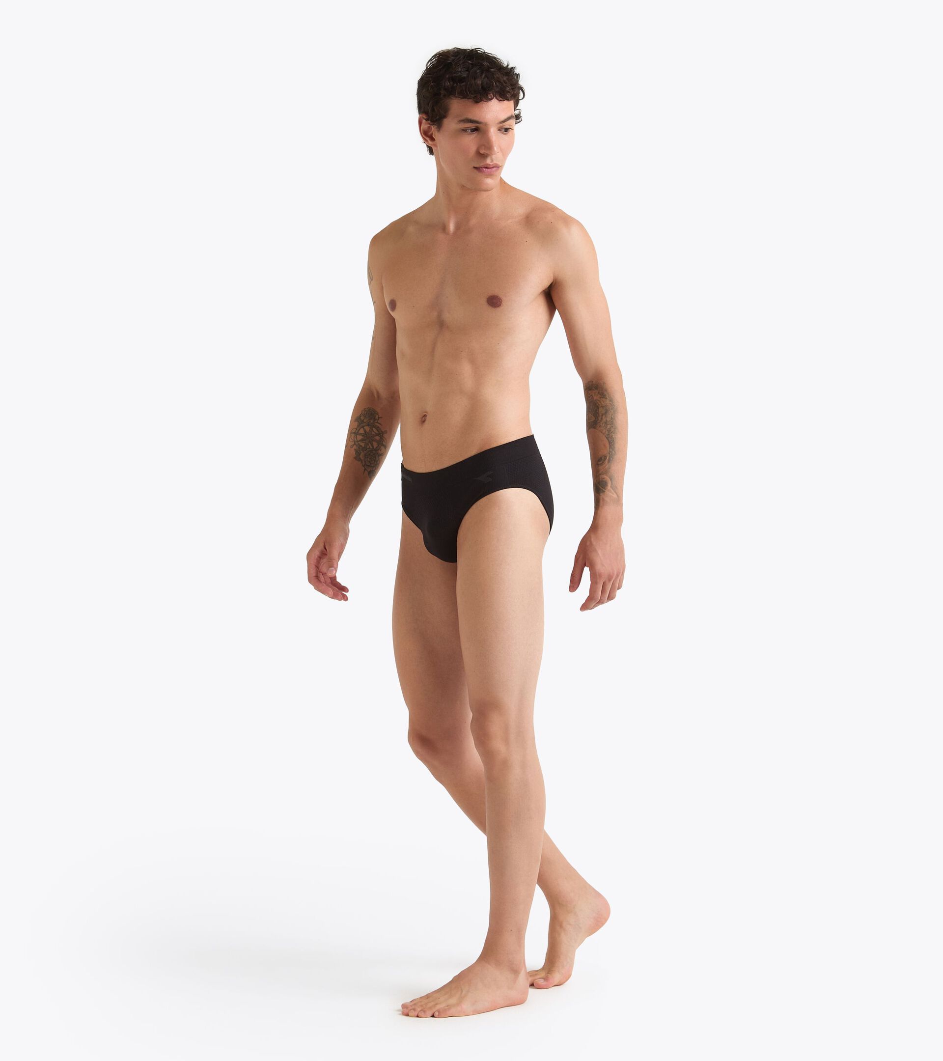 Technical running briefs - Pack of 2 - Men’s BRIEF STRATOZERO BLACK - Diadora