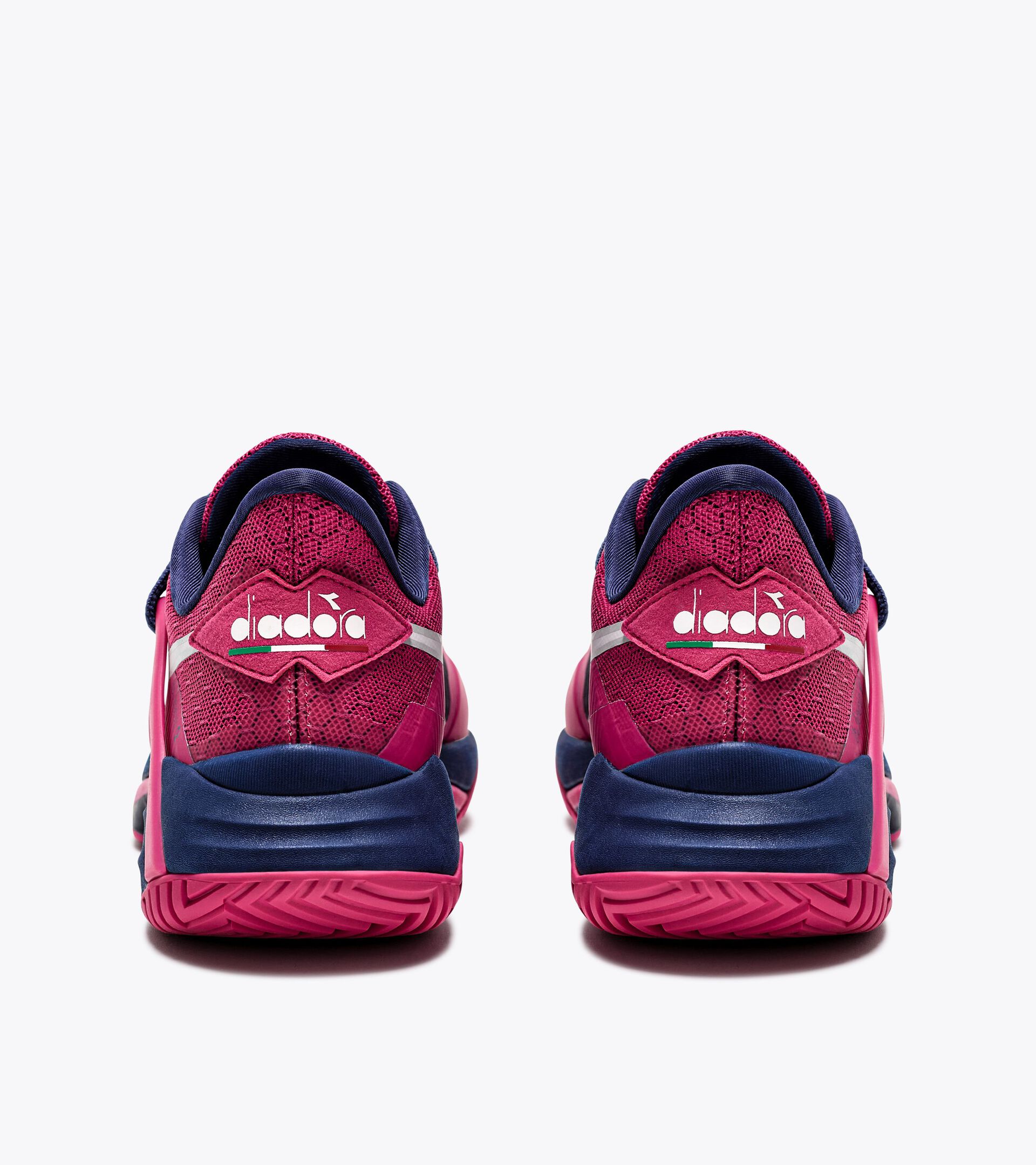 Tennis shoes for hard surfaces or clay courts - Women B.ICON 2 W AG PINK YARROW/WHITE/BLUEPRINT - Diadora