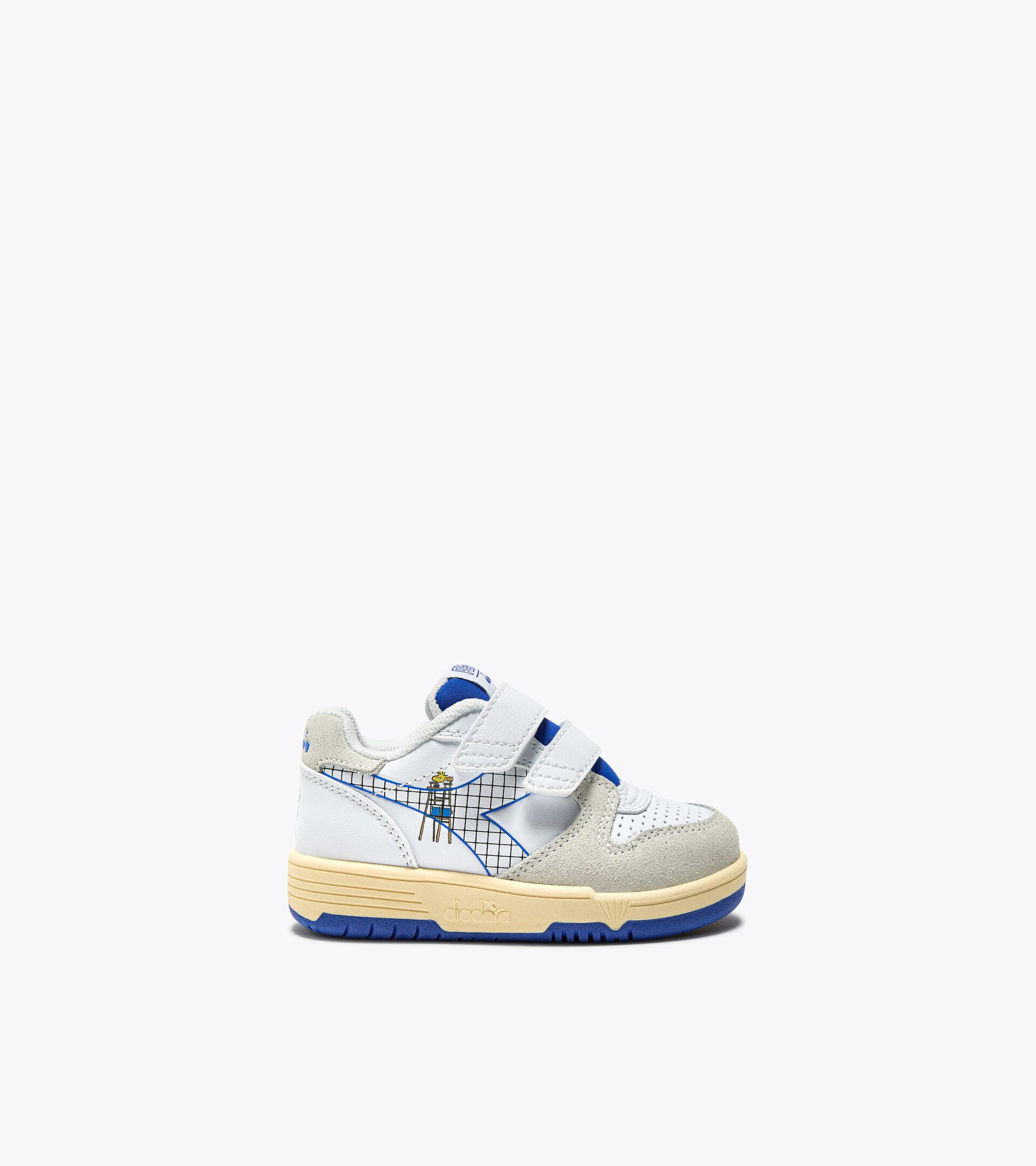 Peanuts sports shoes - Toddlers 1-4 years
 DEUCE PEANUTS TD DAZZLING BLUE/WHITE - Diadora