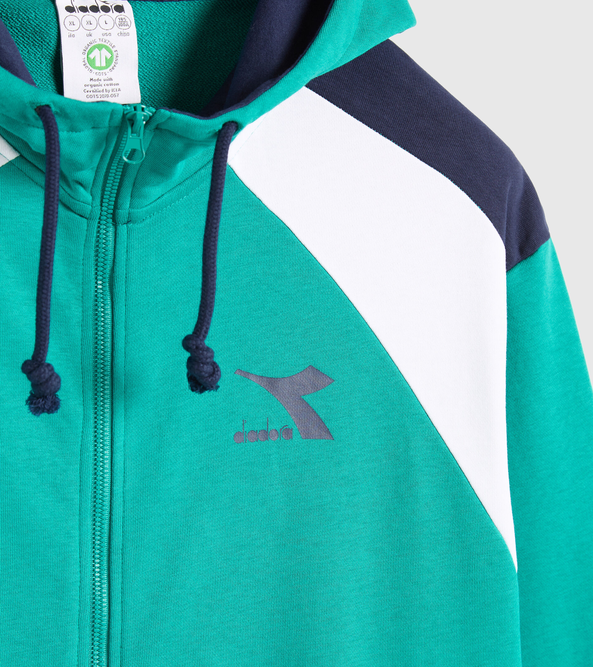 Tracksuit - Men TRACKSUIT HD FZ CORE GREEN SHADOW - Diadora