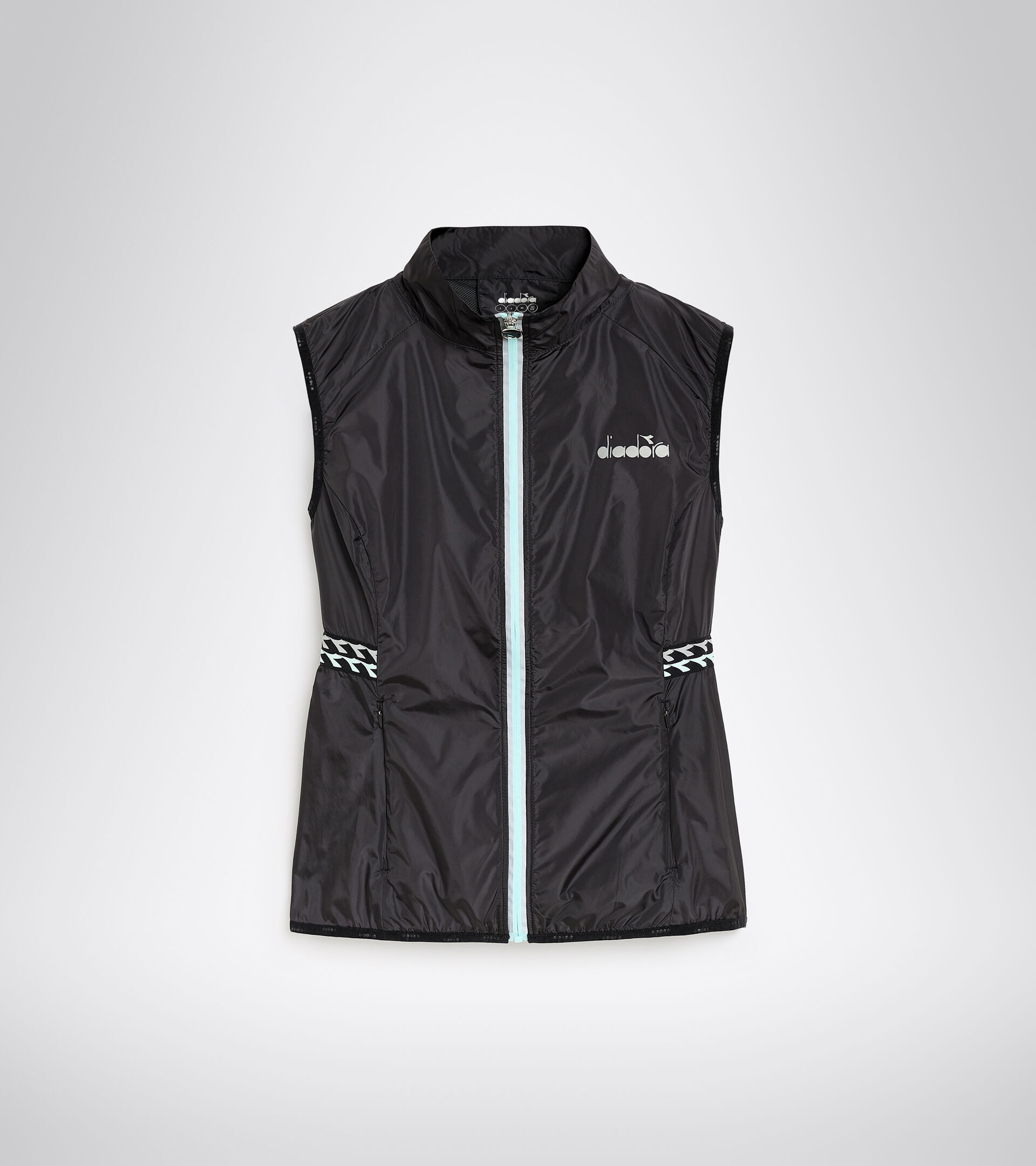 Running windproof gilet - Women L. VEST BLACK - Diadora