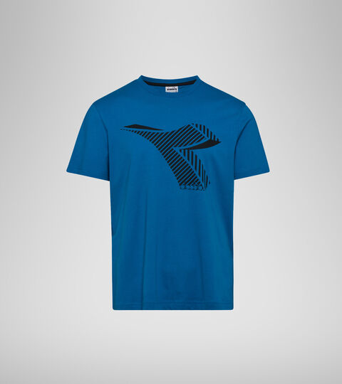 T-shirt - Men T-SHIRT SS FREGIO CLUB MYKONOS BLUE - Diadora