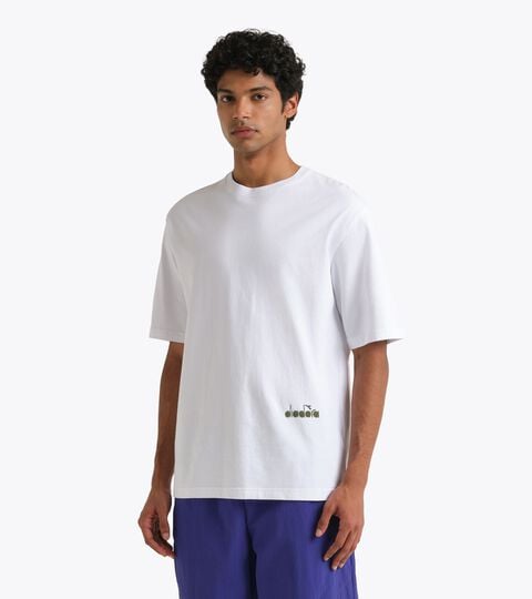 Legacy T-shirt - Made In Italy - All-gender T-SHIRT SS LEGACY II OPTICAL WHITE - Diadora