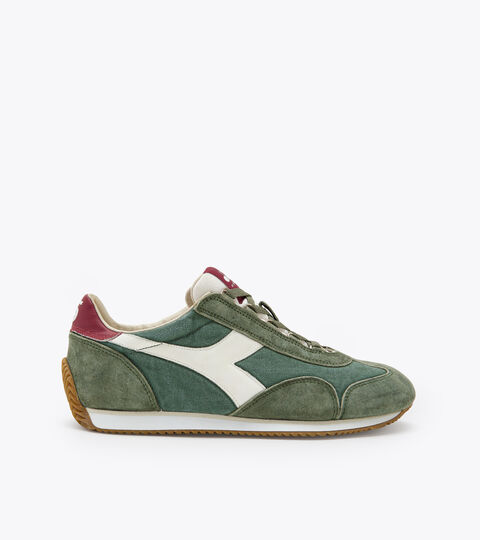 Heritage shoe - Unisex EQUIPE H CANVAS STONE WASH GREEN LAUREL WREATH - Diadora