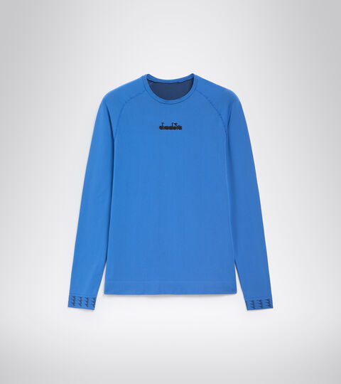 LS SKIN FRIENDLY T-SHIRT, BLEU FÉDÉRAL T-shirt de training à manches longues - Homme LS SKIN FRIENDLY T-SHIRT BLEU FÉDÉRAL - Diadora