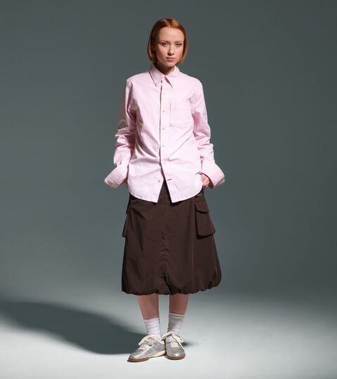 Cargo skirt - Exclusive e-commerce & Cortina Store - Women's L. CARGO LONG SKIRT BROWN - Diadora