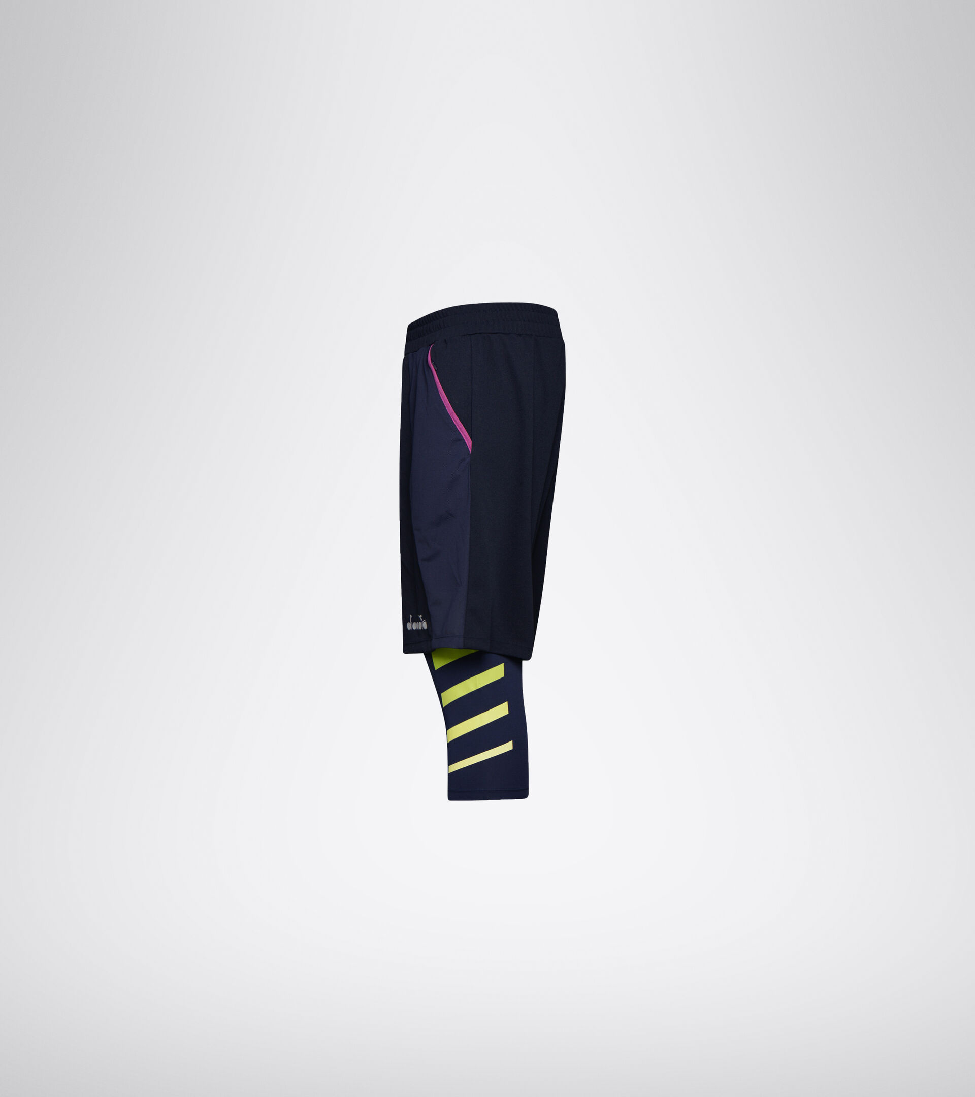 Running shorts - Men POWER SHORTS BE ONE BLUE CORSAIR - Diadora