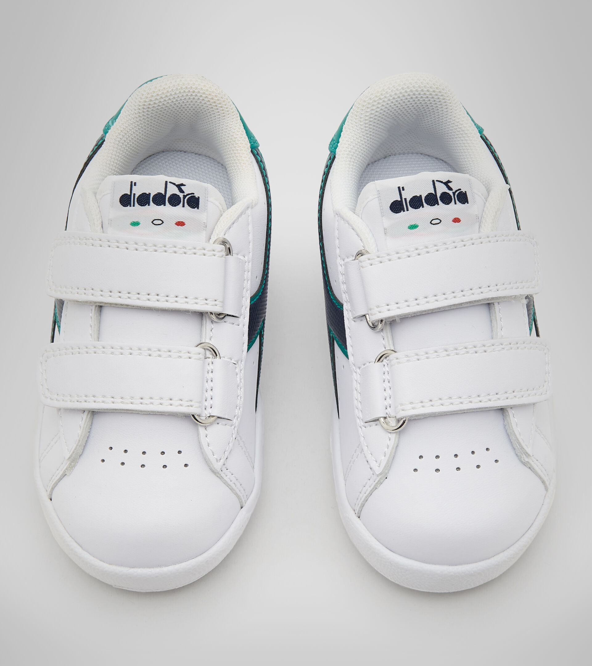 Sports shoes - Toddlers 1-4 years GAME P TD WHITE/GREENLAKE - Diadora