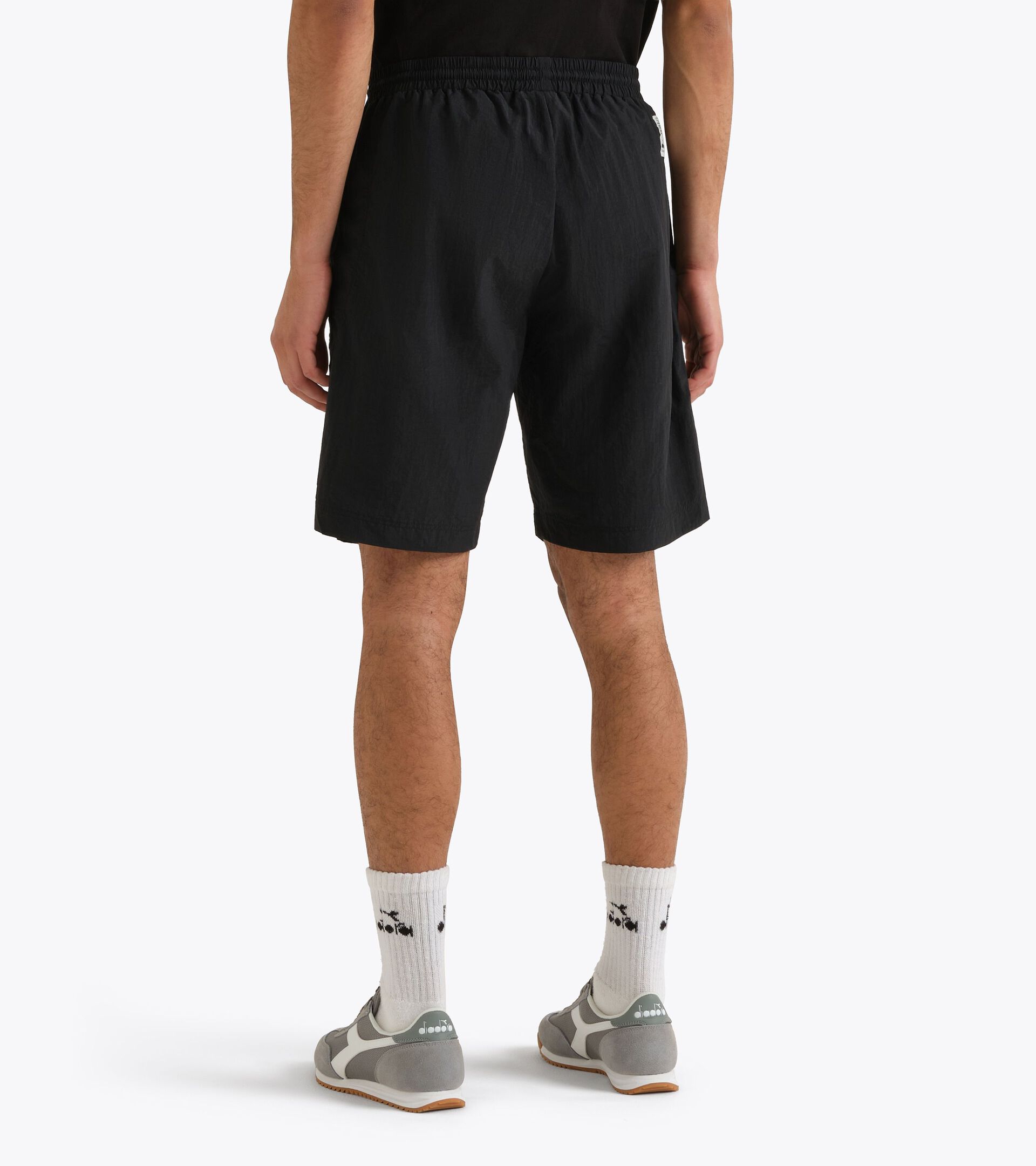 Bermuda shorts - Run Valley - All-gender SHORTS RUN VALLEY BLACK - Diadora