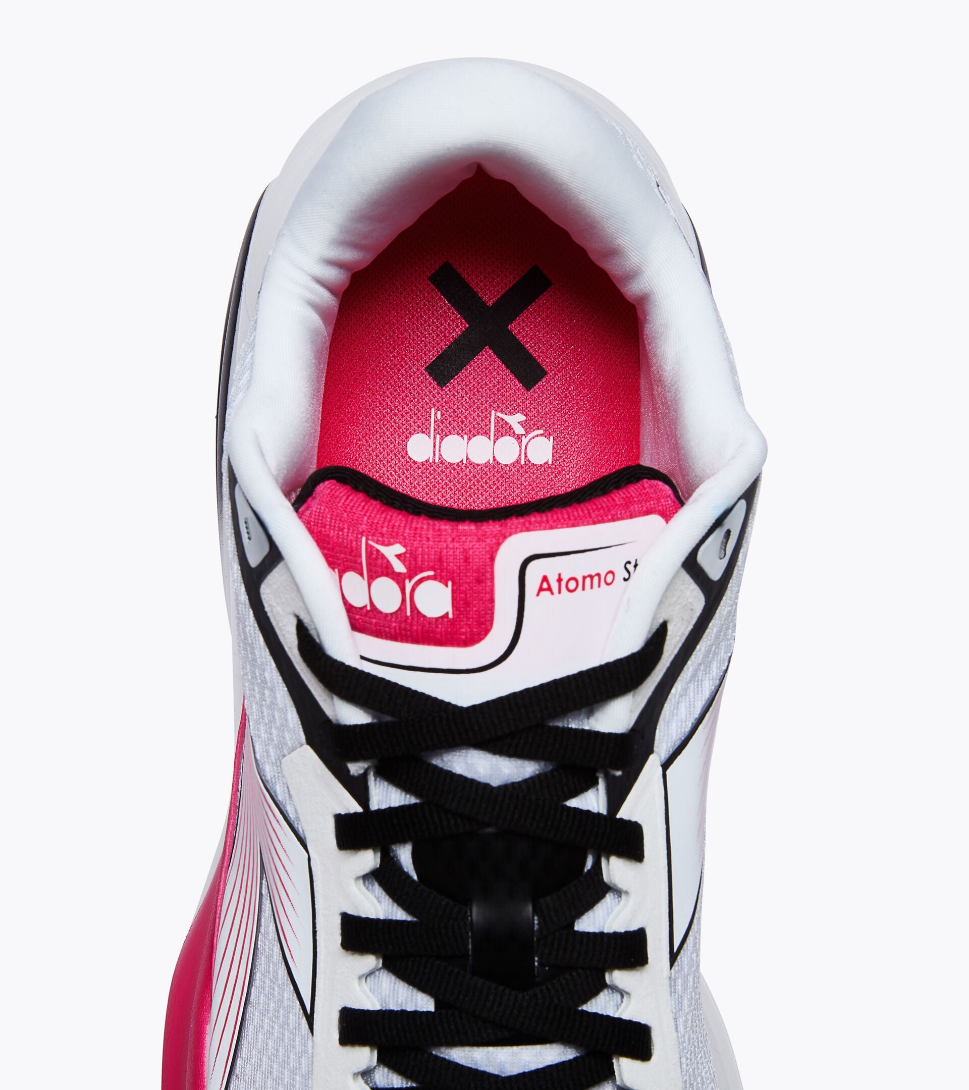 Dromo X Diadora: running Made in Italy ATOMO STAR DROMO WHITE /MEXICAN PINK - Diadora
