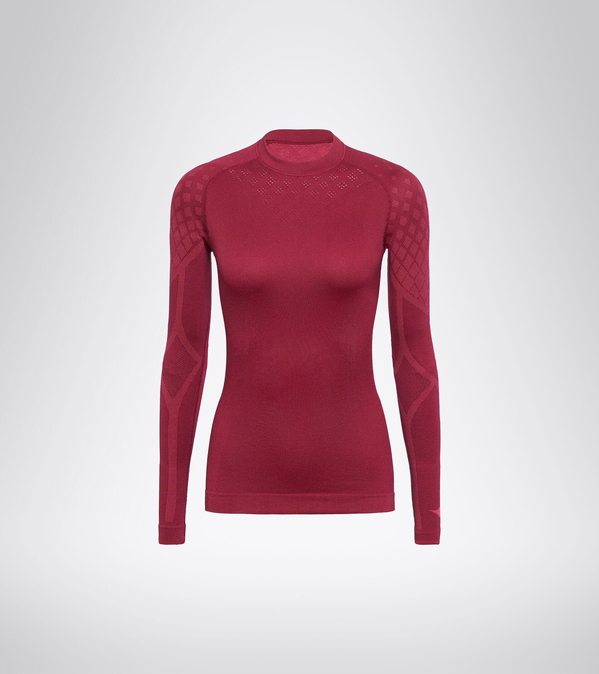 Long-sleeved training t-shirt - Women L. LS T-SHIRT ACT VIOLET RUBINE - Diadora