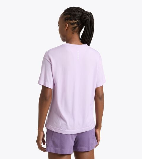 Camiseta t&eacute;cnica termorreguladora - Running STRATOUNO - Mujer L. SS T-SHIRT STRATOUNO ORQUIDEA FLORE - Diadora