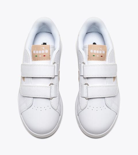 GAME P PS GIRL, WHITE/WHISPER PINK Sports shoes - Kids 4-8 years GAME P PS GIRL WHITE/WHISPER PINK - Diadora