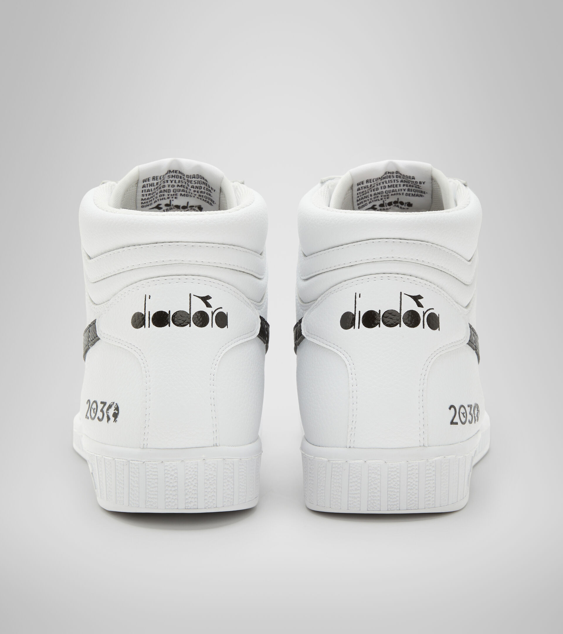 Sports shoes - Unisex GAME L HIGH 2030 WHITE/WHITE/WHITE - Diadora