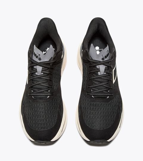 CELLULA, BLACK/WHISPER WHITE Running shoe - Comfort and stability - Men's CELLULA BLACK/WHISPER WHITE - Diadora
