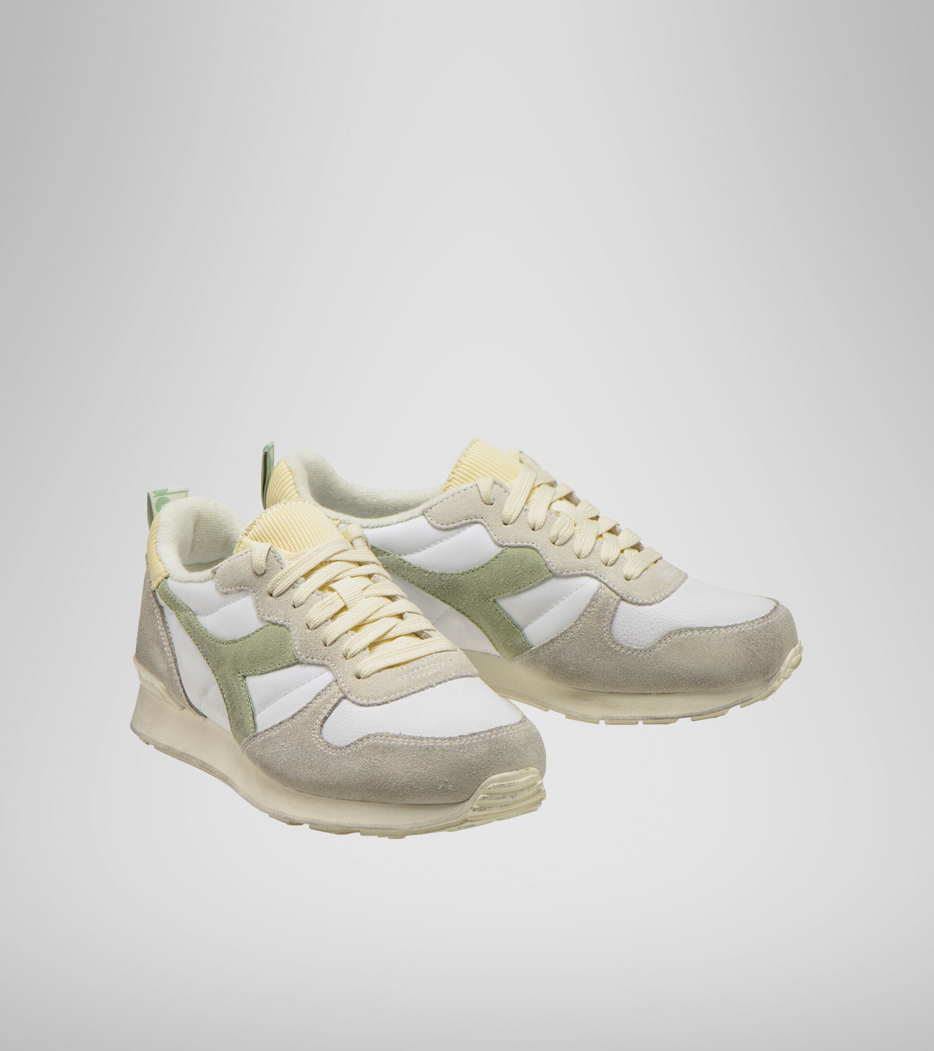 Sports shoe - Women CAMARO ICONA WN WHITE/CELADON GREEN - Diadora