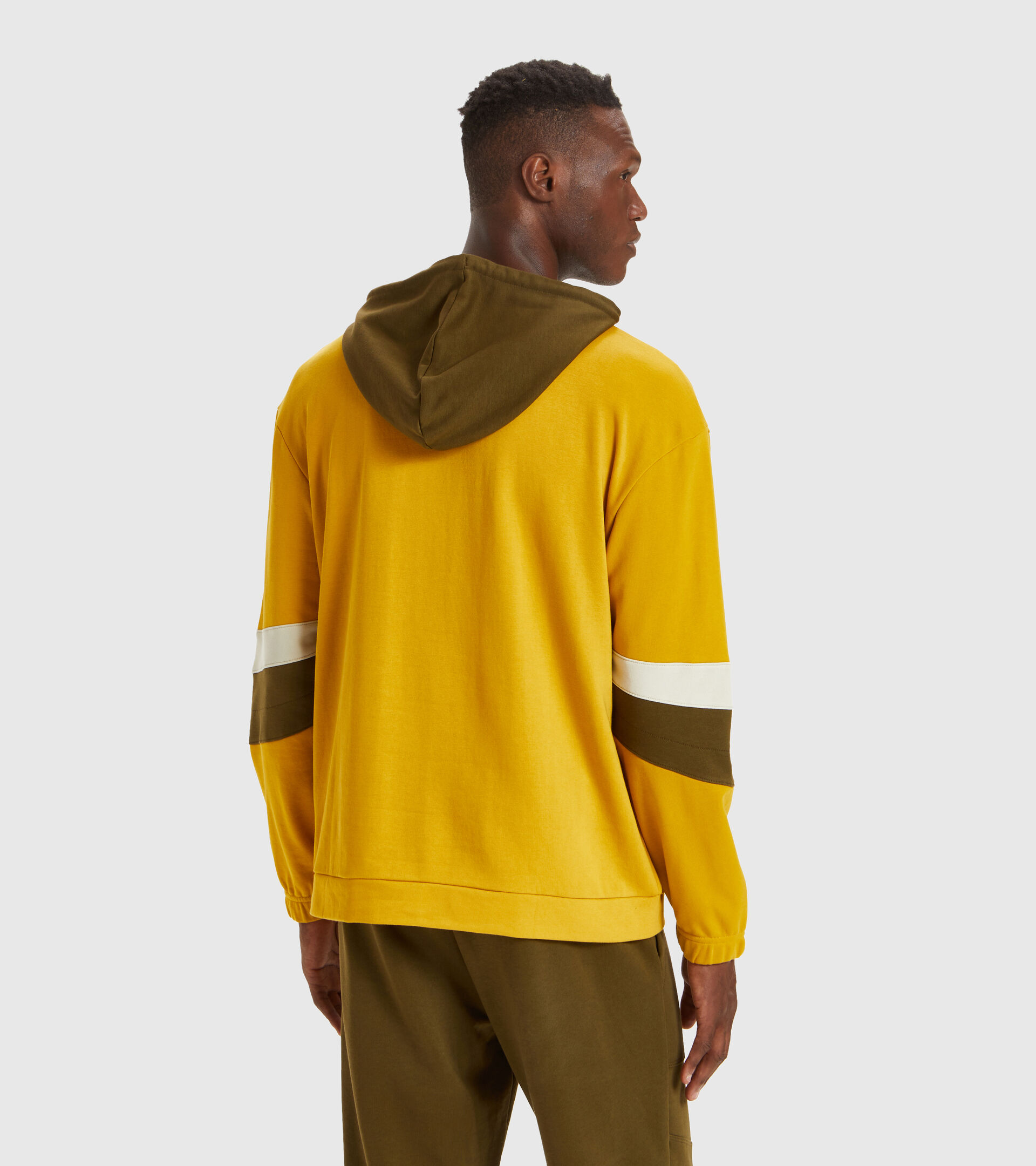 Hooded sweatshirt - Men HOODIE SWEAT SHIELD TAWNY OLIVE - Diadora