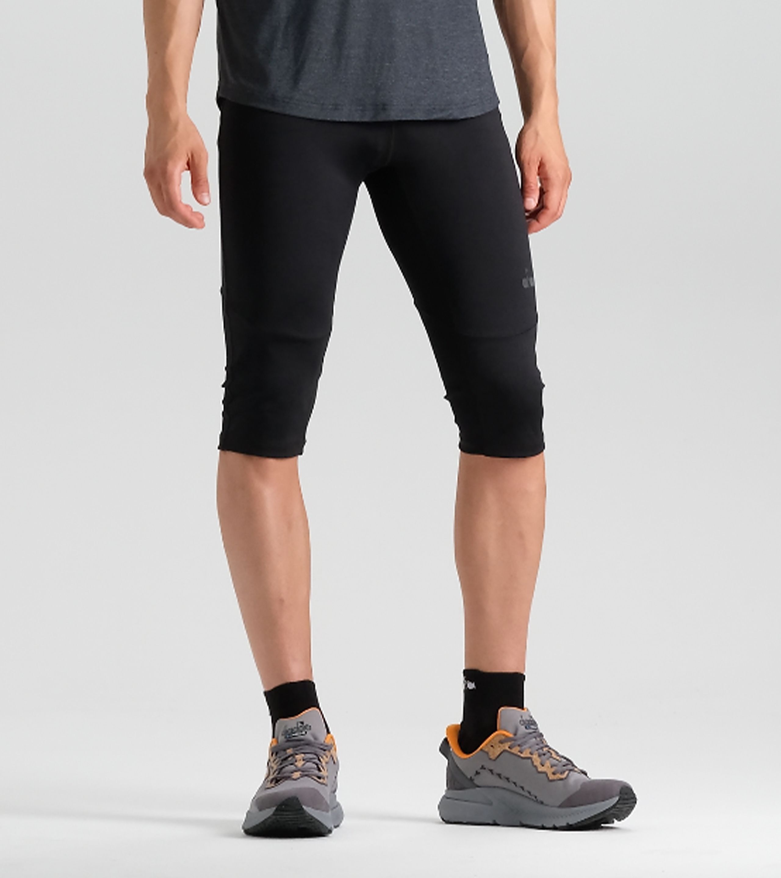 Mens three quarter cheap running tights
