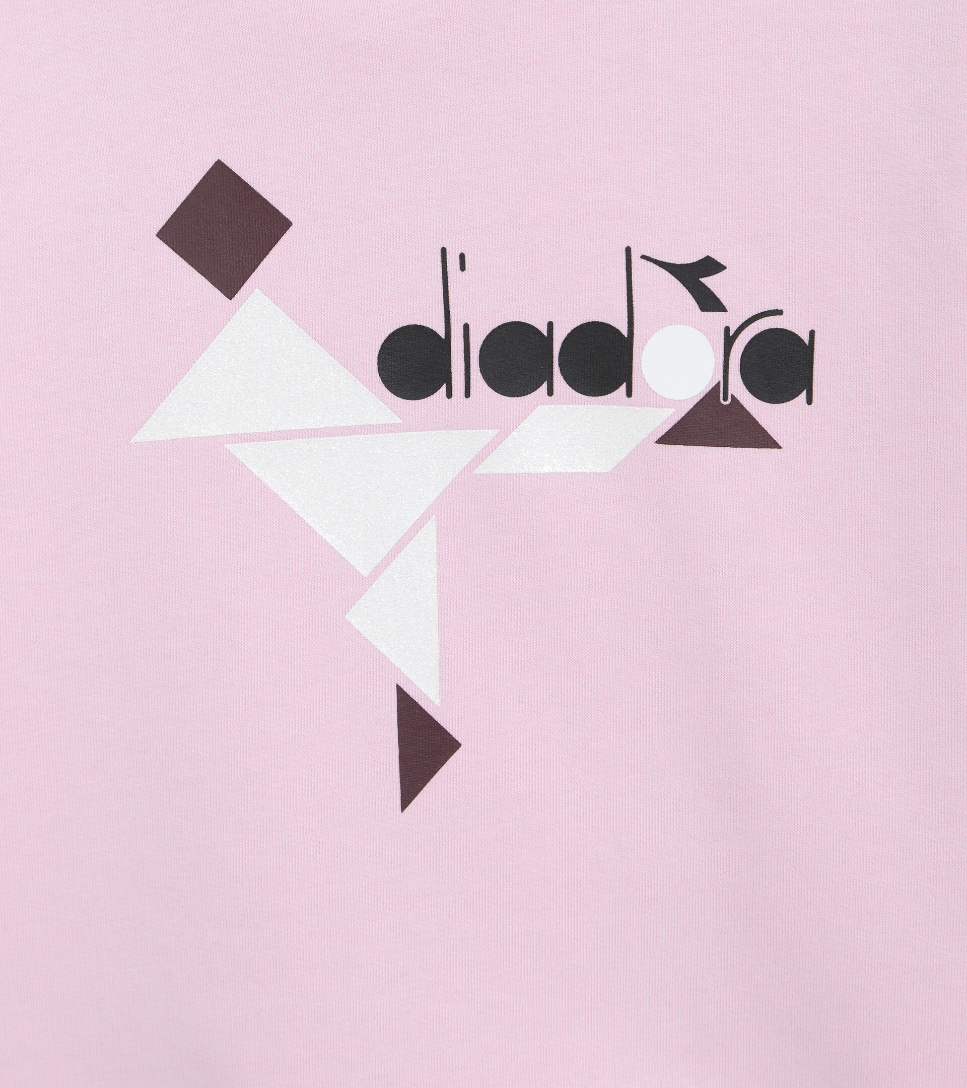 Hooded sweatshirt - Girls JG.HOODIE SWEAT GLEE AFRICAN VIOLET - Diadora