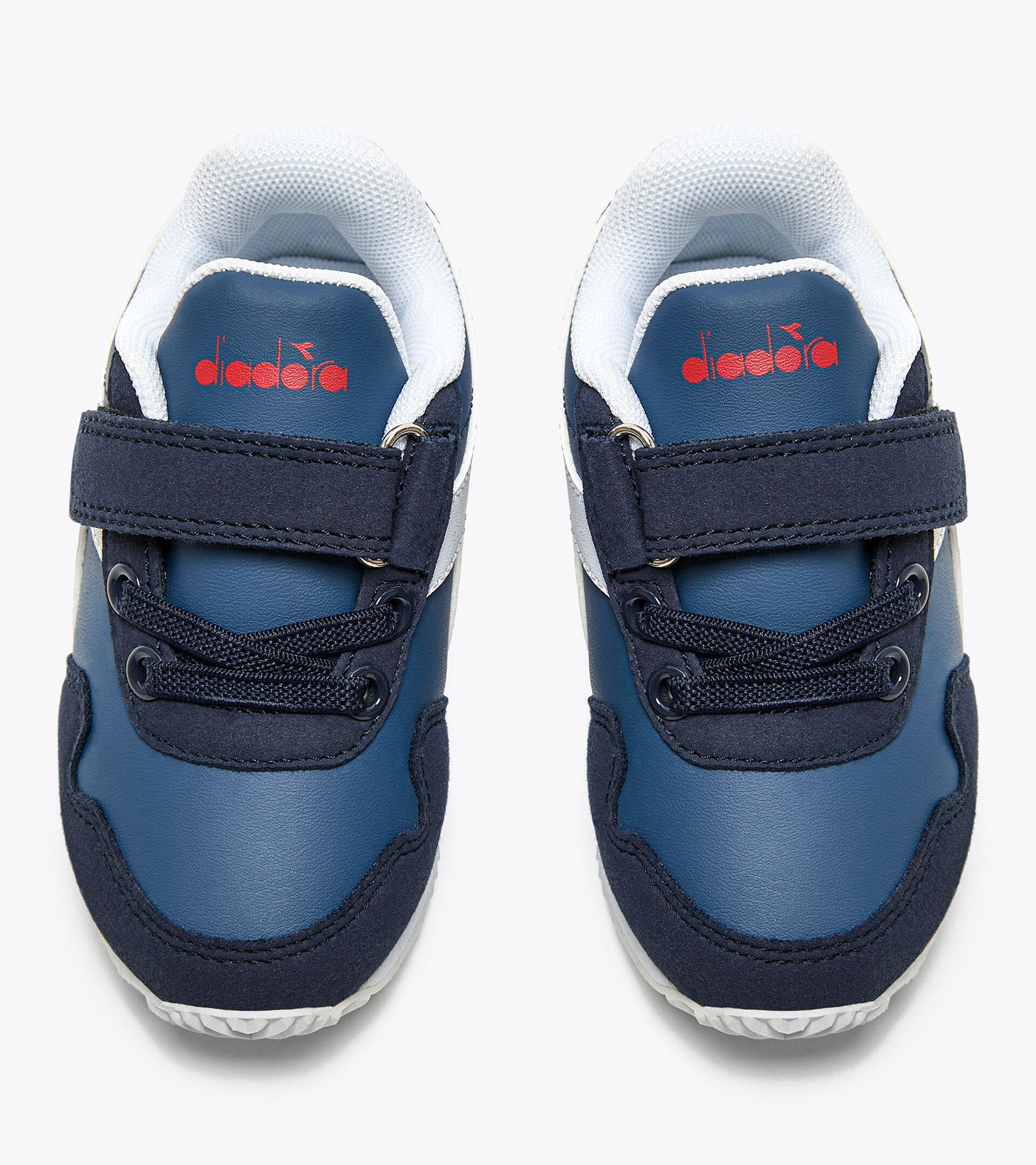 Sports shoes - Toddlers 1-4 years SIMPLE RUN TD EINSIGNIA BLUE/WHITE - Diadora